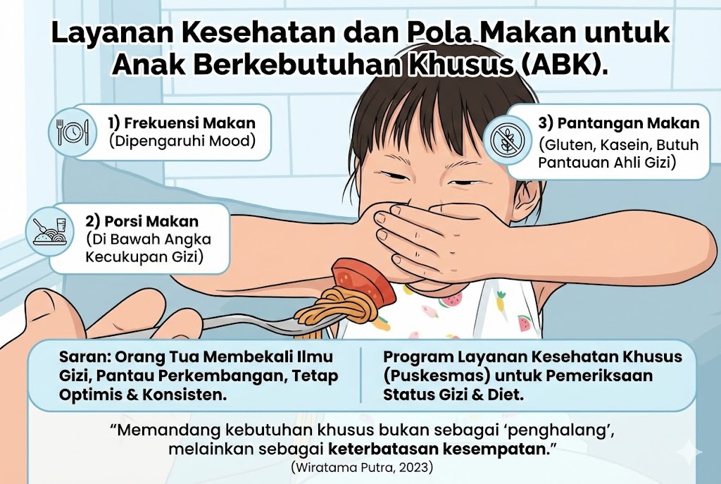 Cara Mengatur Gizi pada Anak Bekebutuhan Khusus