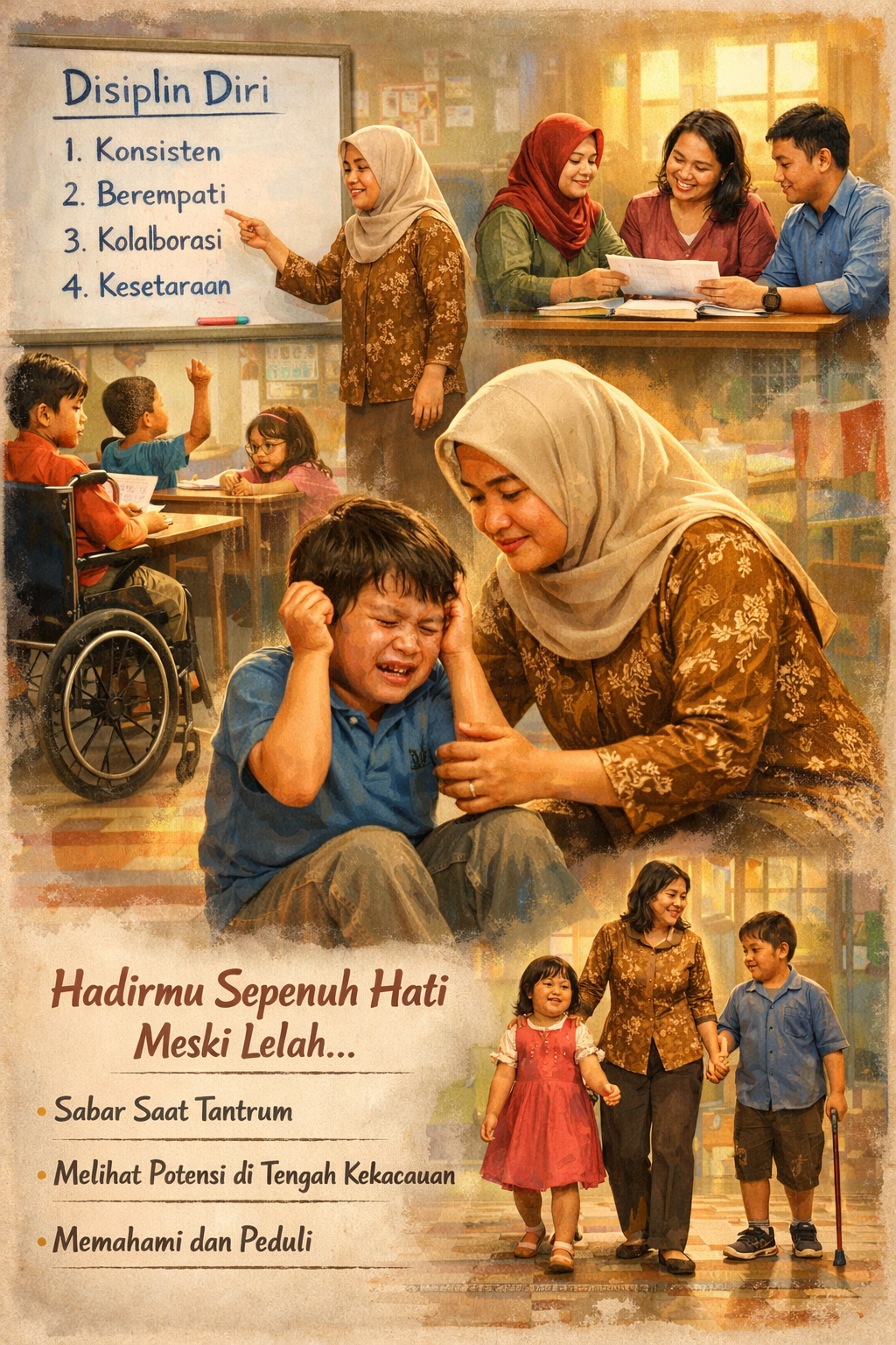 DISIPLIN HATI, BUKAN SEKEDAR ATURAN.