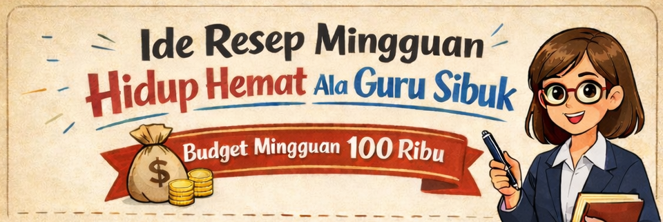 Ide Resep Mingguan (Hidup Hemat ala Guru Hebat)