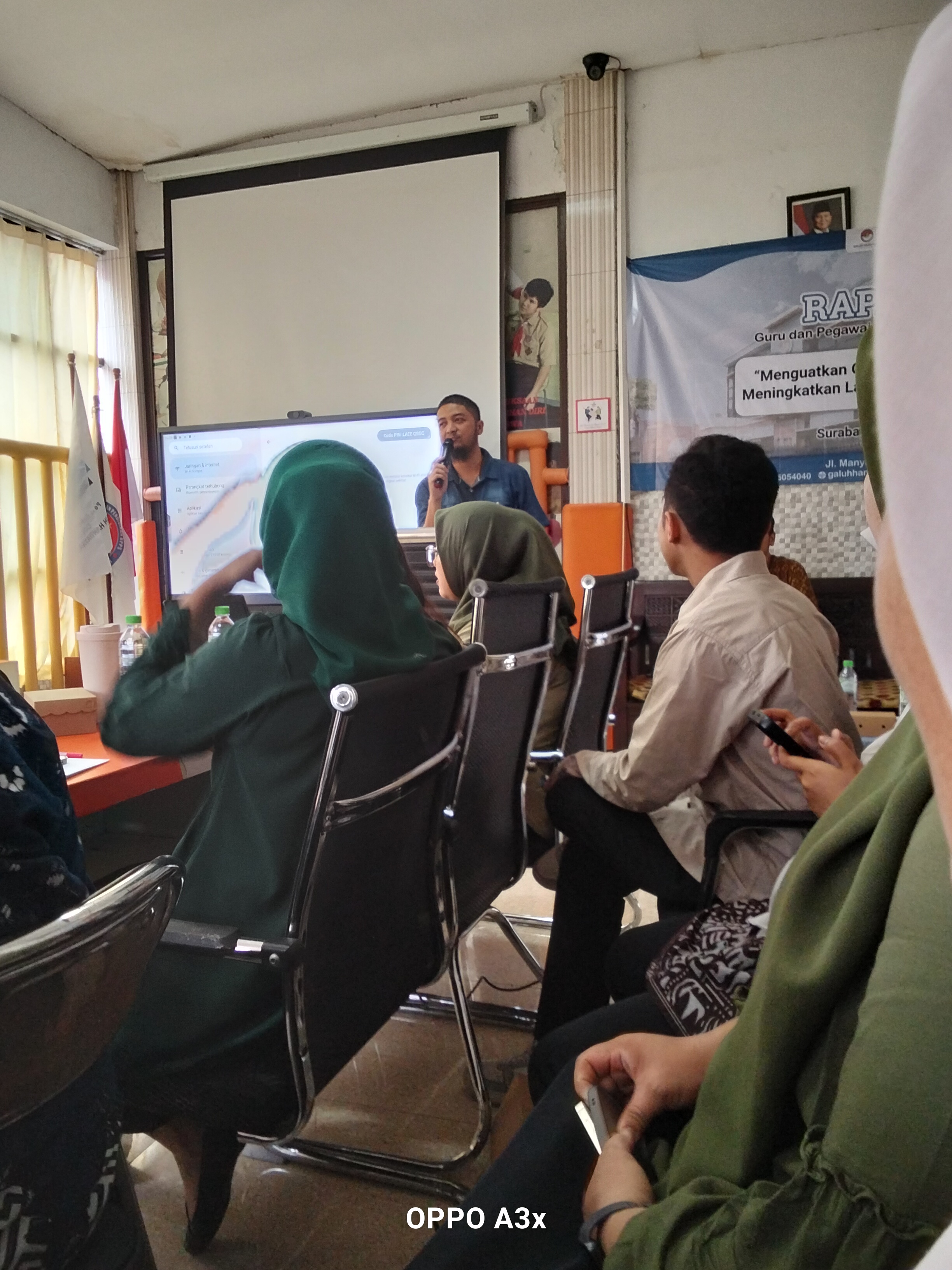 <p>Rakor kegiatan hari pertama </p>