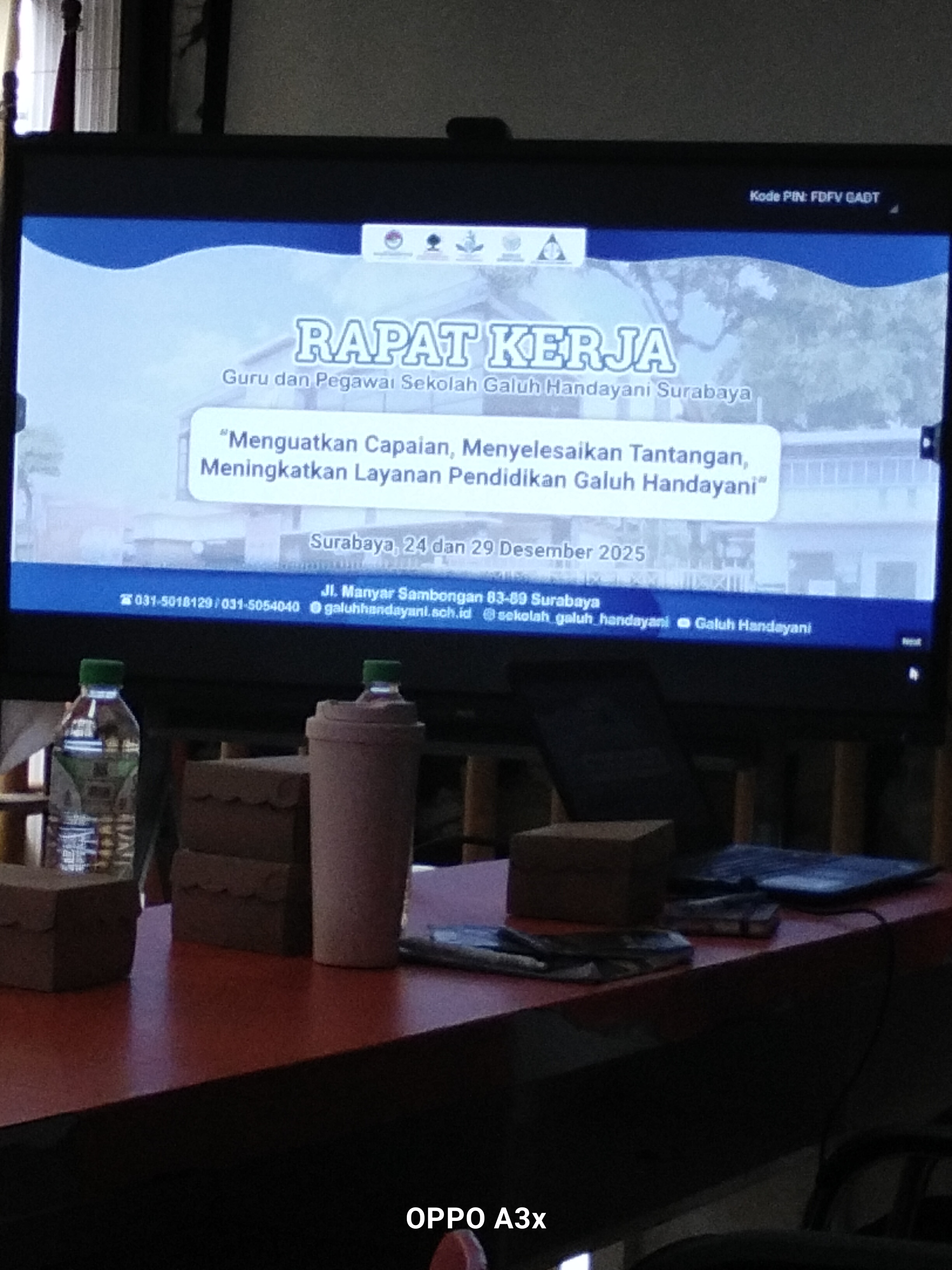 <p>Rakor hari ke 2 </p>