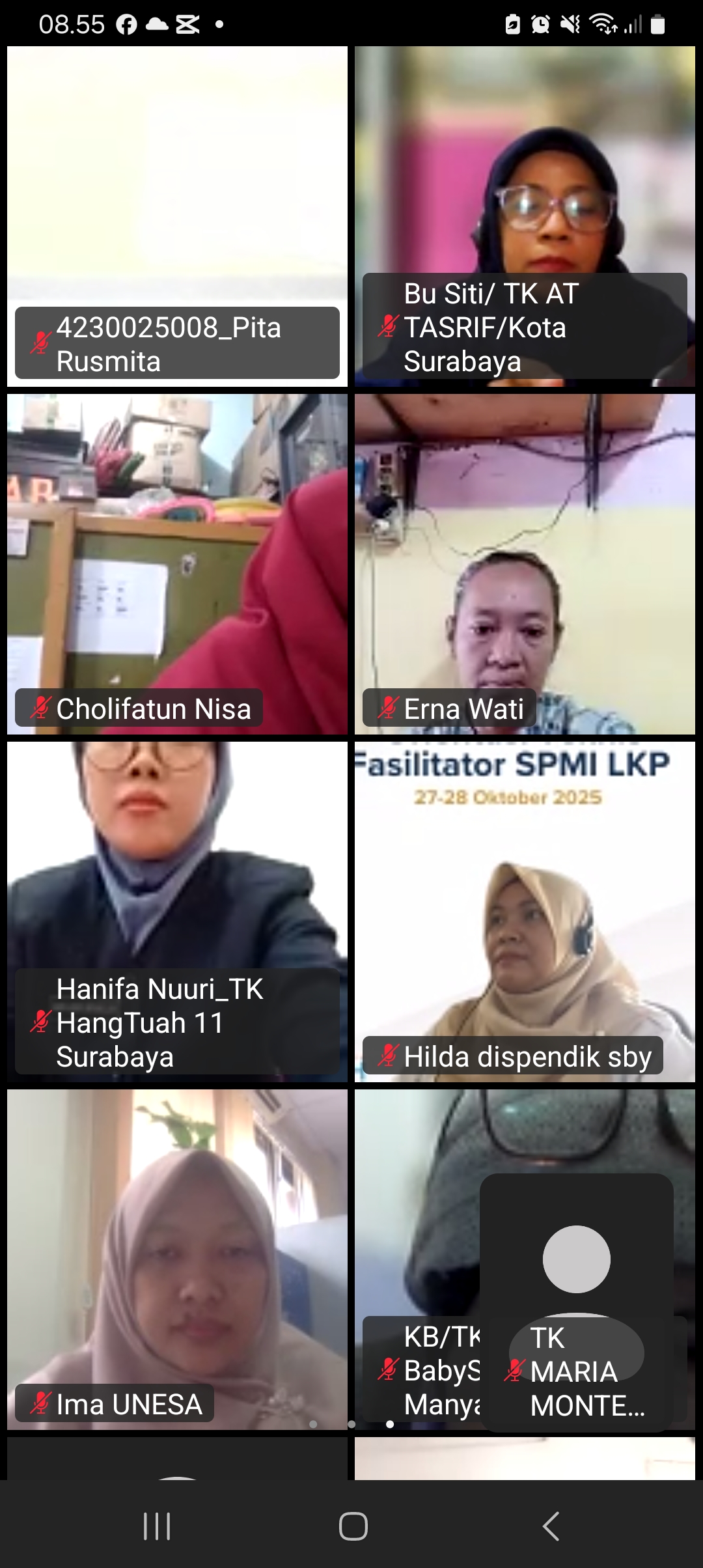<p>Zoom meeting pendampingan penanganan siswa berk...