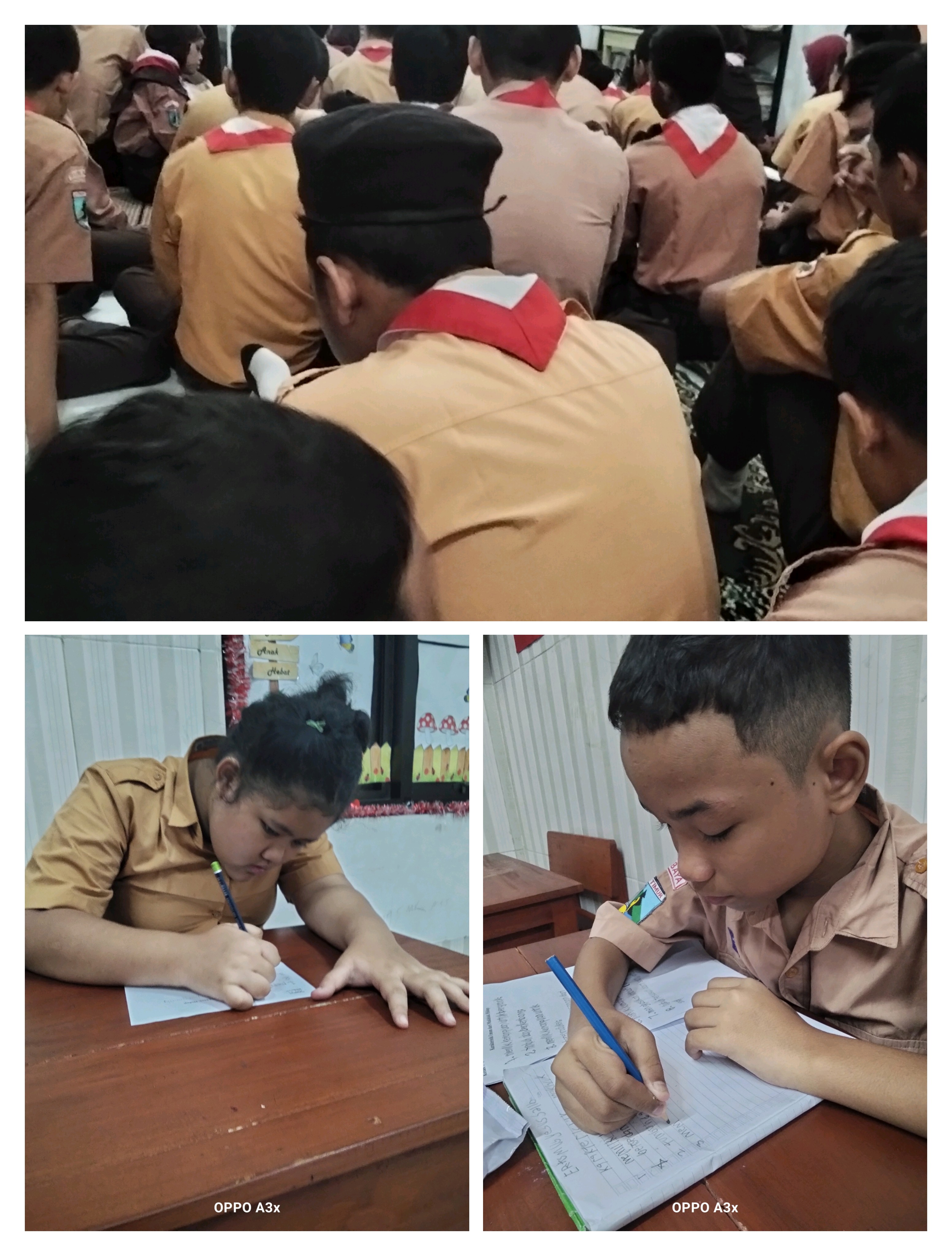 <p>Berdoa,,, mendampingi anak-anak saat belajar di...