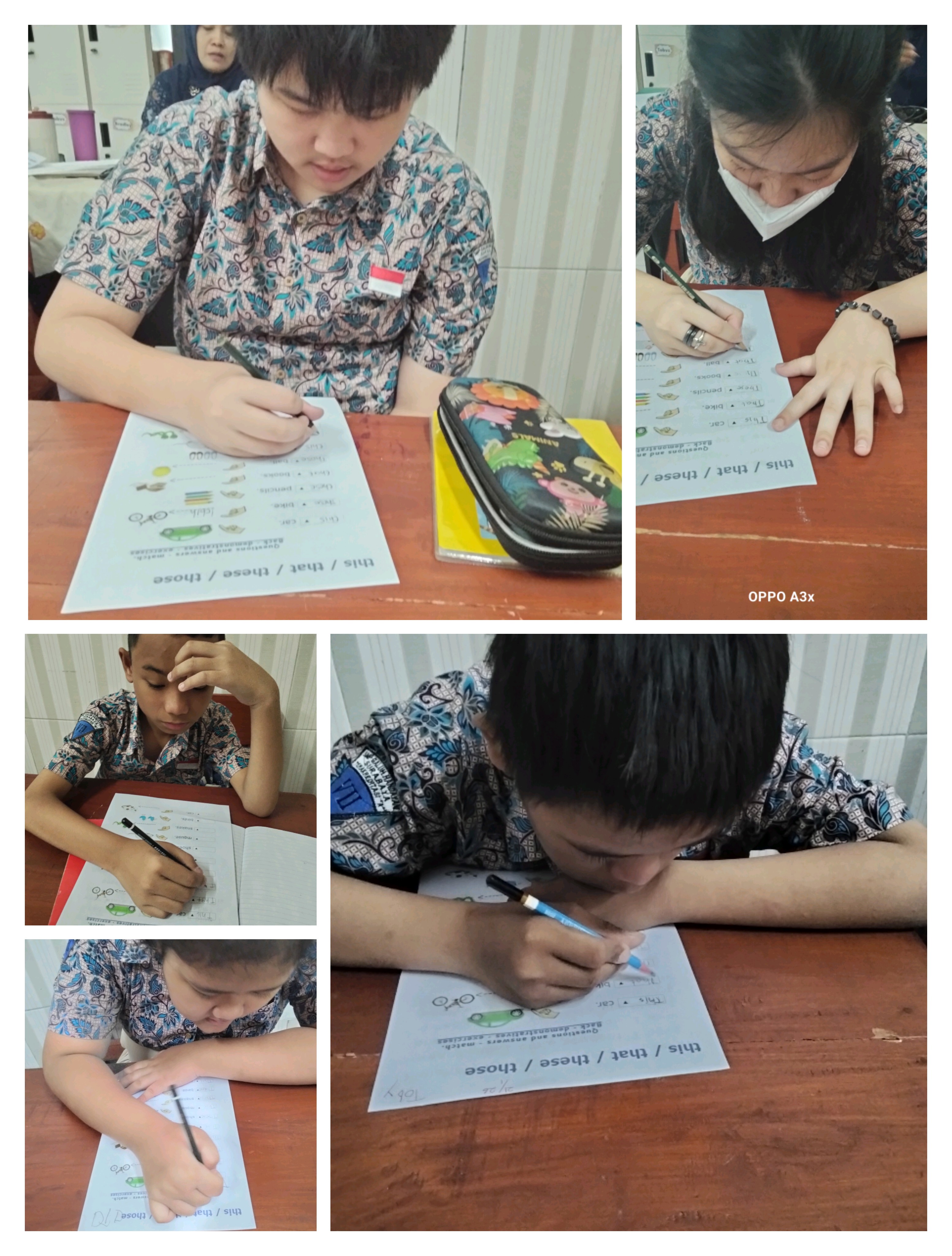 <p>Apel pagi,,berdoa,,,,, mendampingi anak-anak sa...
