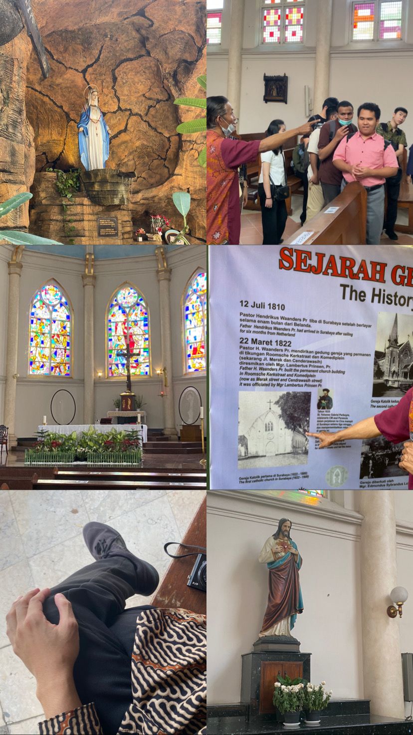 <p>Gereja Kepanjen (Gereja kelahiran Santa maria p...