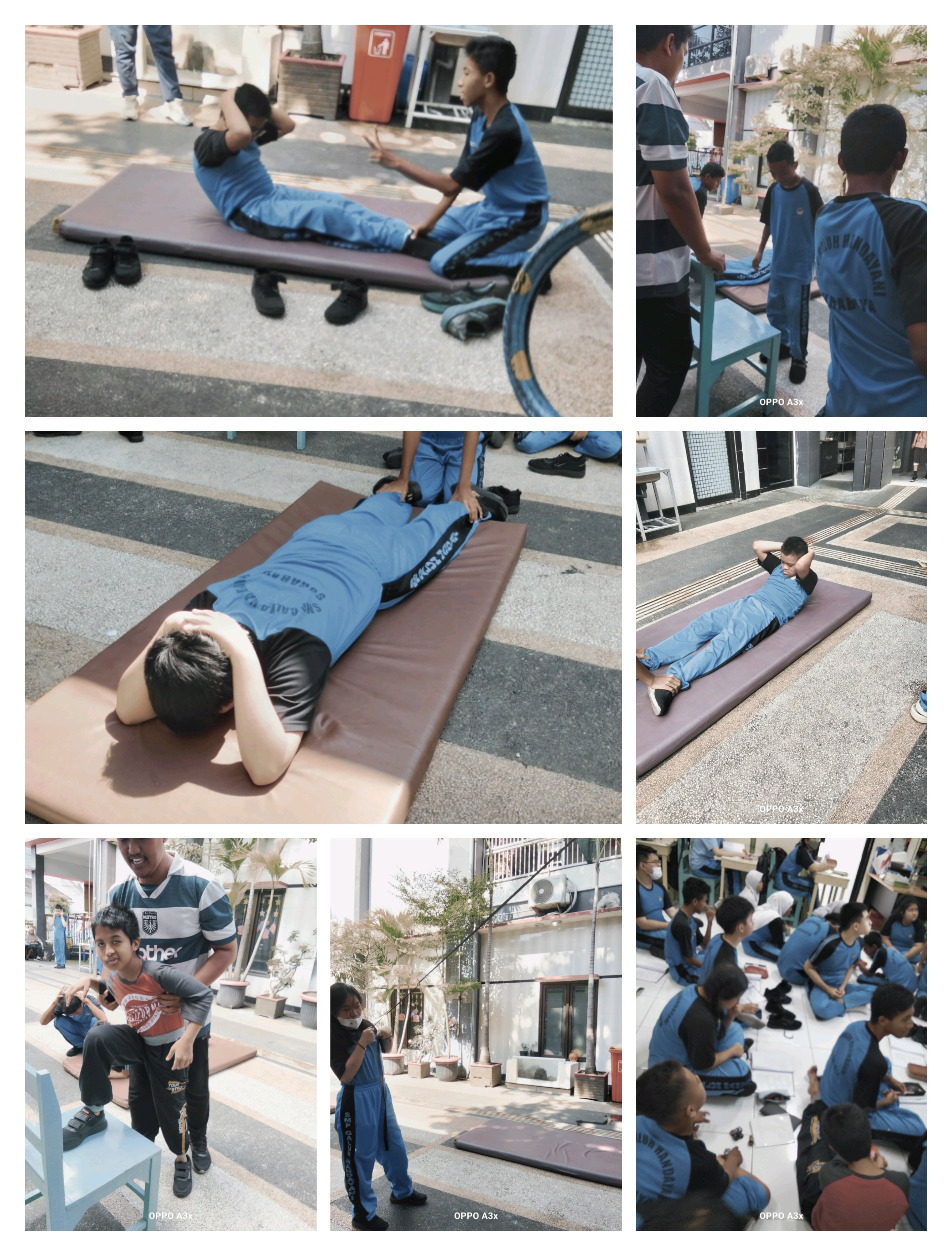 <p>Berdoa,,, mendampingi anak-anak saat kegiatan o...