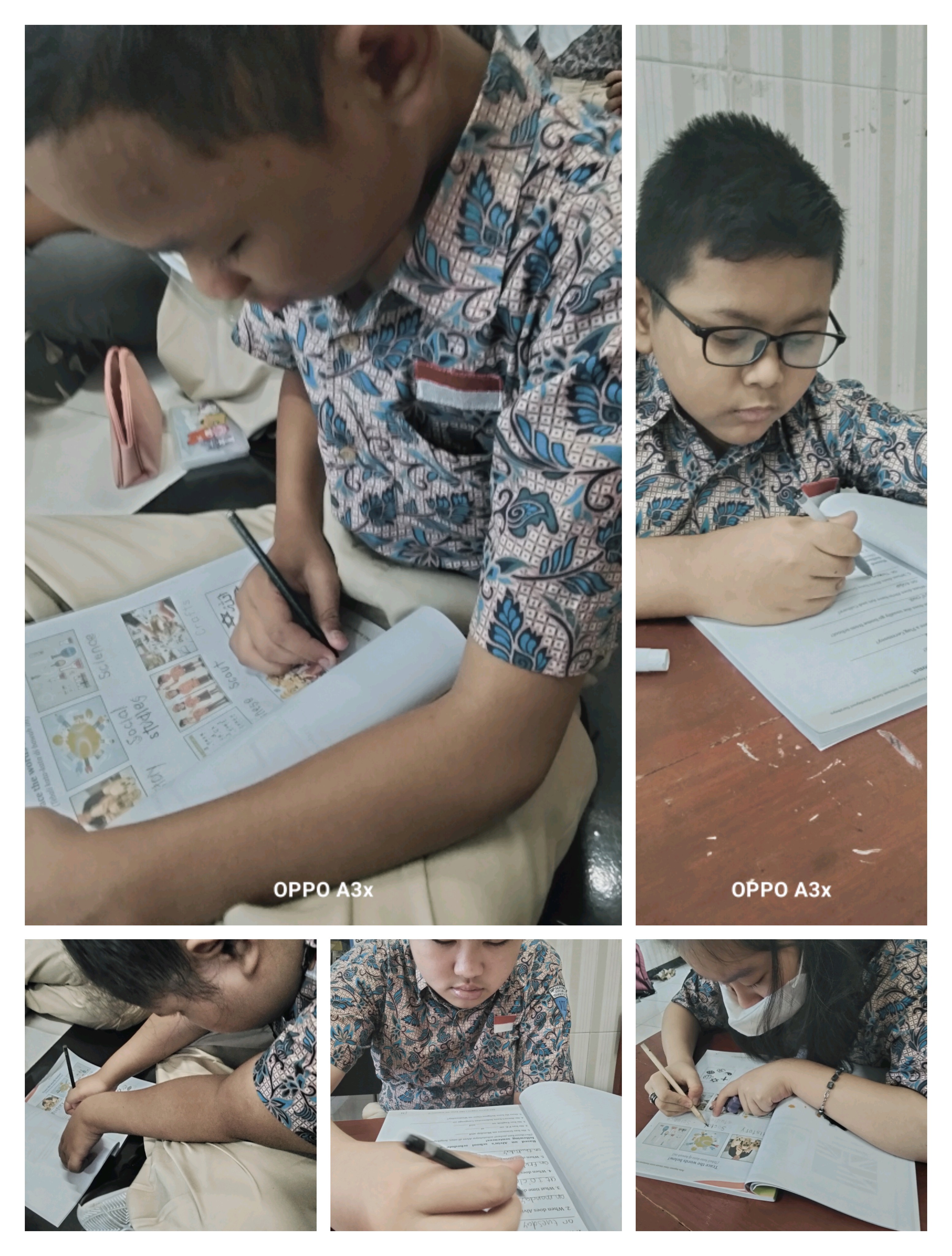 <p>Berdoa,,, mendampingi anak-anak saat belajar di...