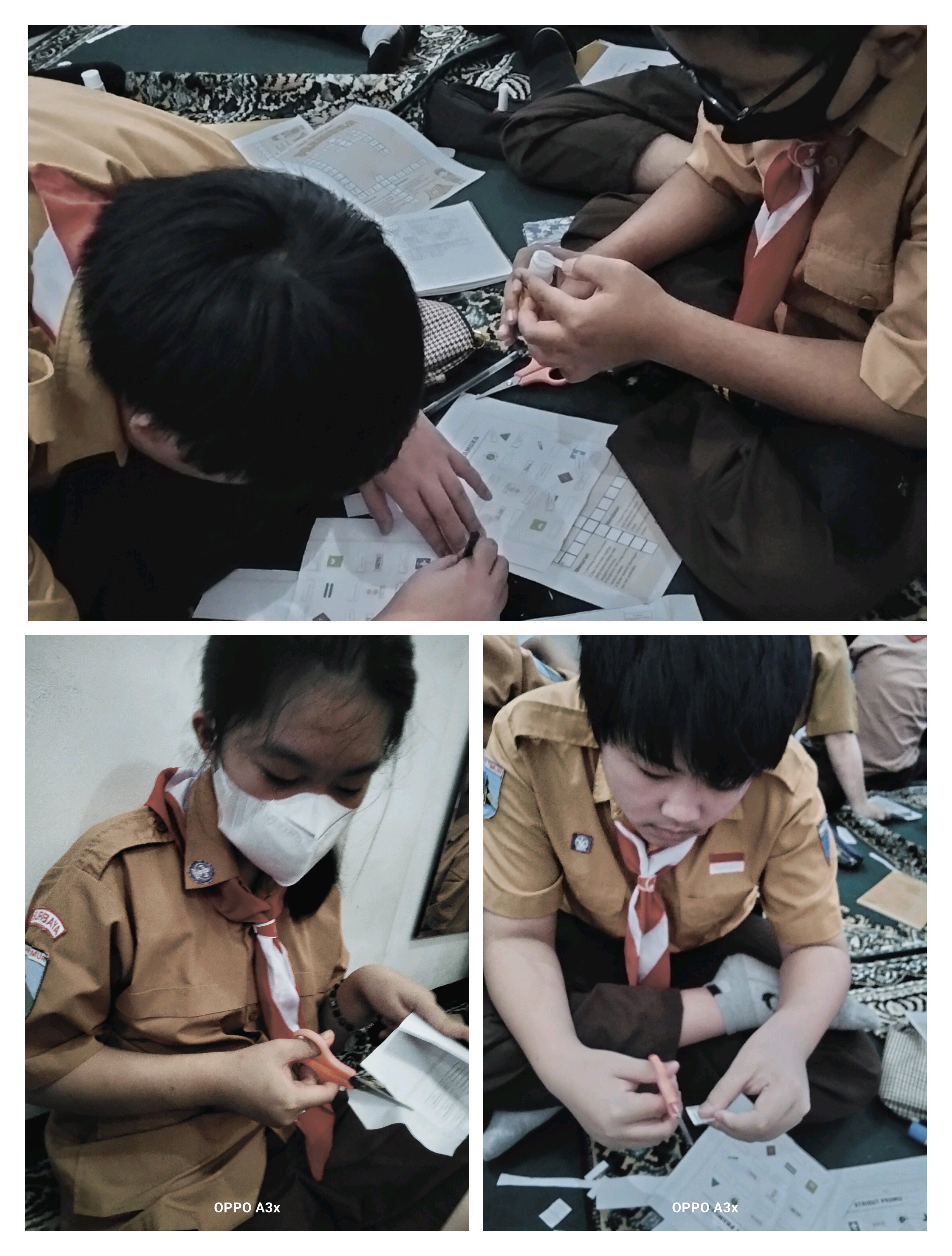 <p>Berdoa,,,, mendampingi anak-anak saat belajar d...