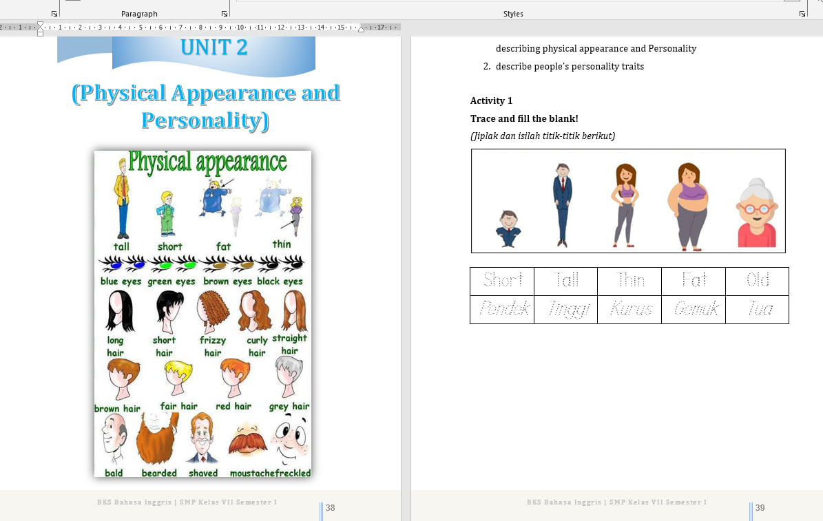 <p>Melanjutkan BKS kelas 7 (Omisi) </p>