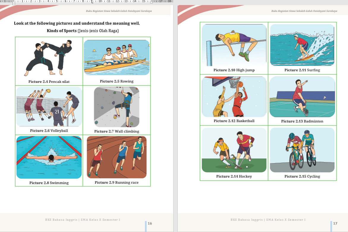 <p>Mengerjakan BKS kelas 10 reguler </p>