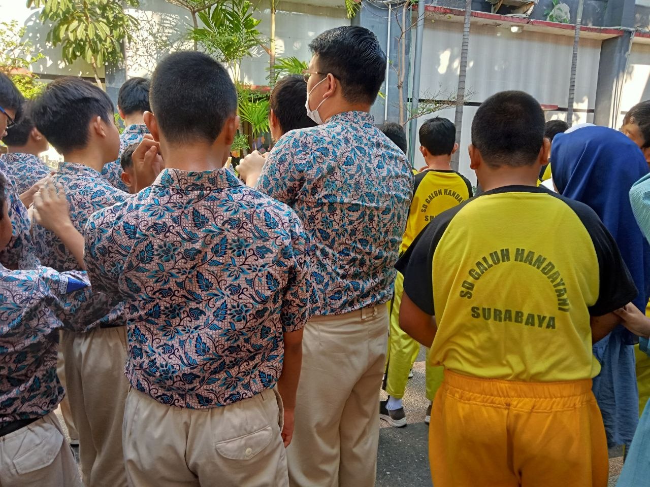 <p>Kegiatan Apel pagi tentang kedisiplinan dalam h...
