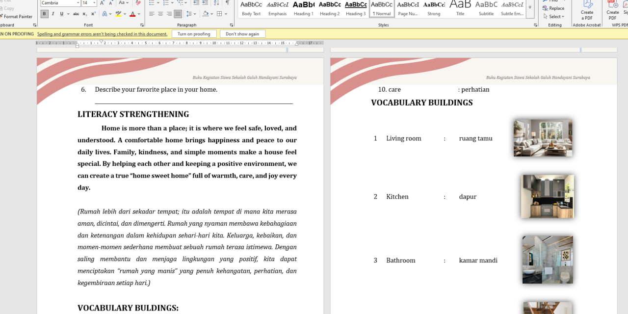 <p>Mengerjakan BKS kelas 7 semester genap </p>
