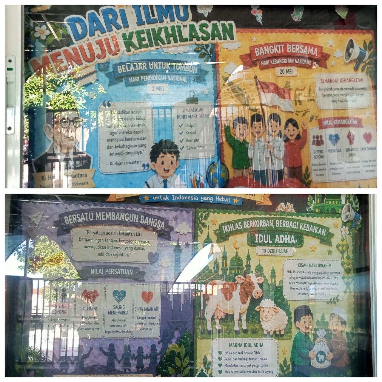 <p>Mengupdate Mading SMP </p>