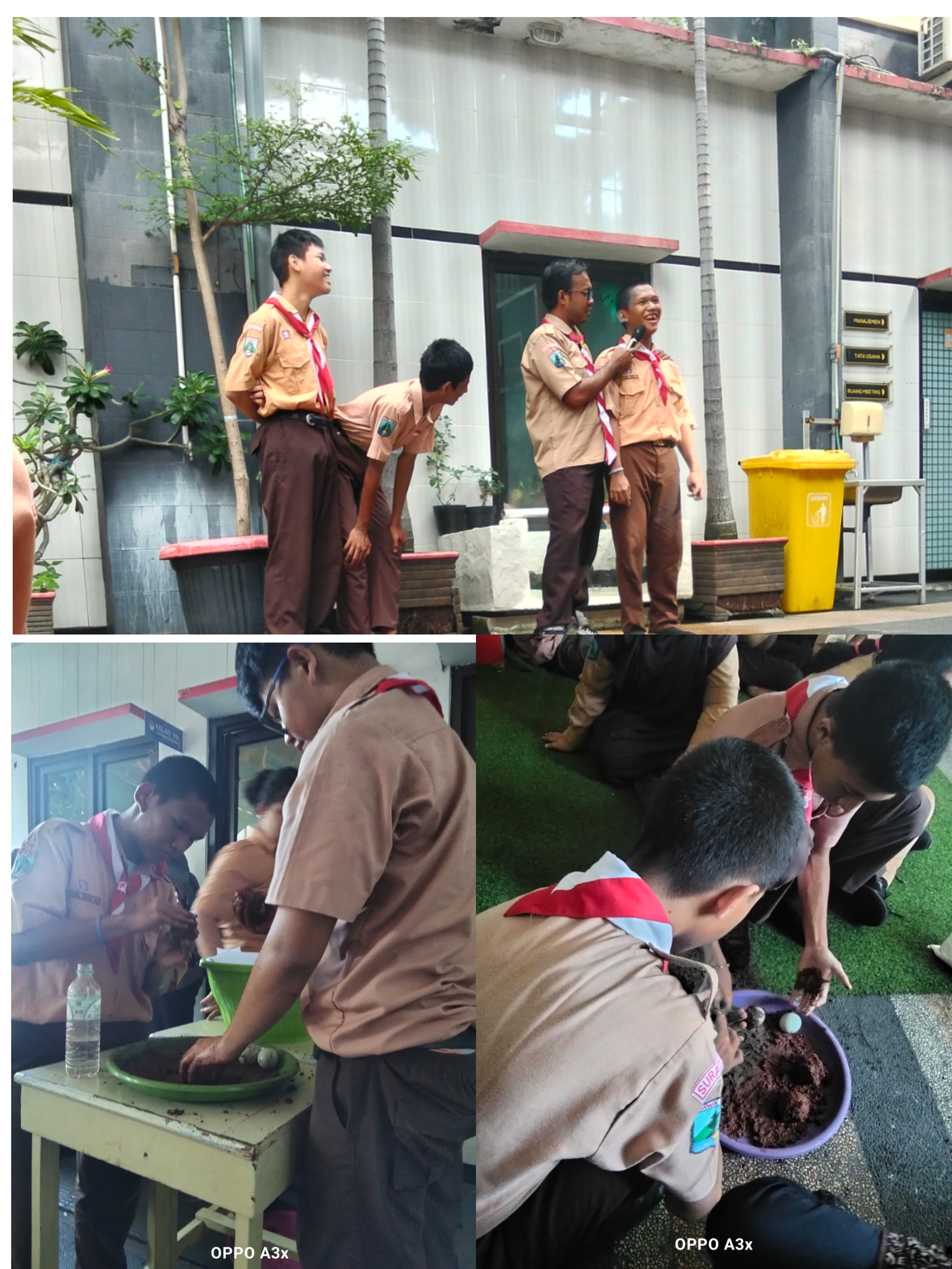 <p>Apel pg,,, berdoa,,, mendampingi anak-anak saat...