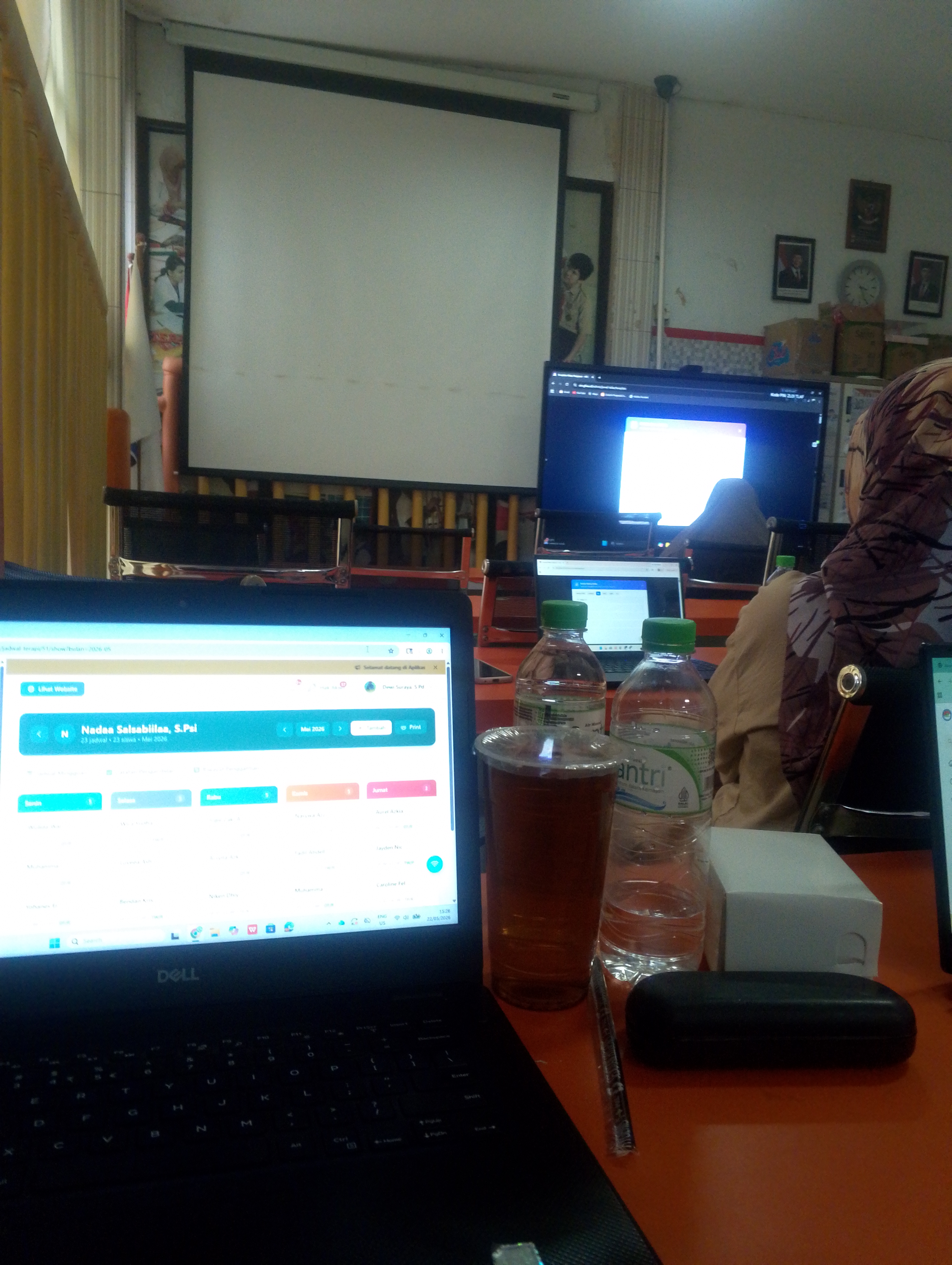 <p>Sosialisasi aplikasi SIM ghias</p>