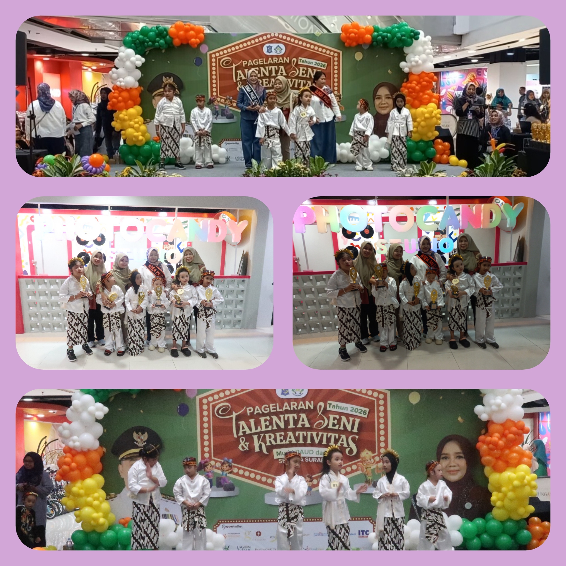<p>Mendampingi kegiatan Talenta Seni di Tunjungan...
