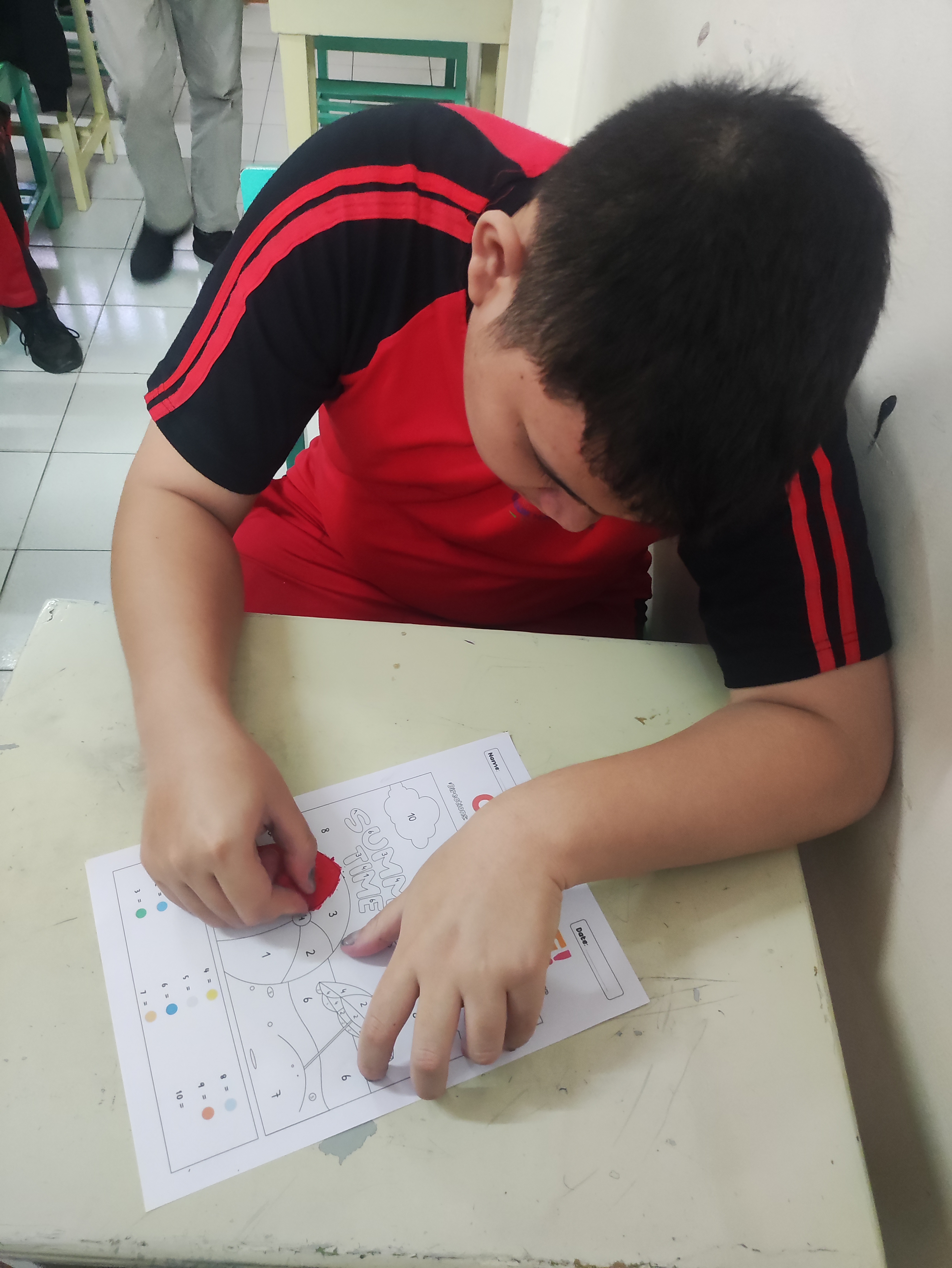 <p>Membantu serta mendampingi nathan mengerjakan w...
