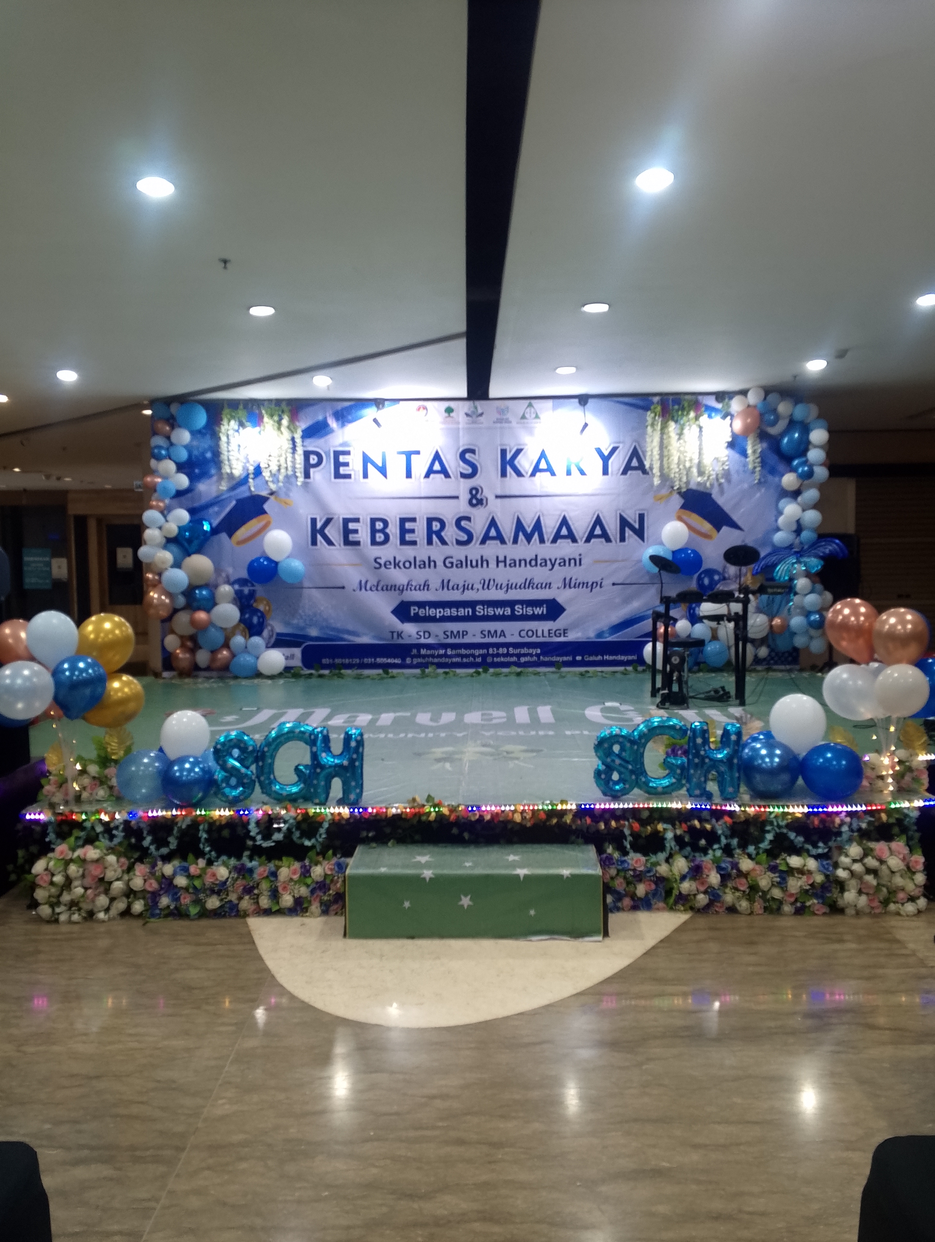 <p>Pentas karya dan kebersamaan sekolah Galuh hand...
