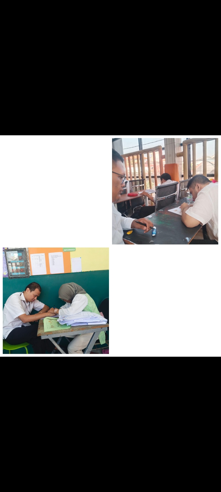 <p>Mendampingi anak-anak omisi mengerjakan PAS (Pe...