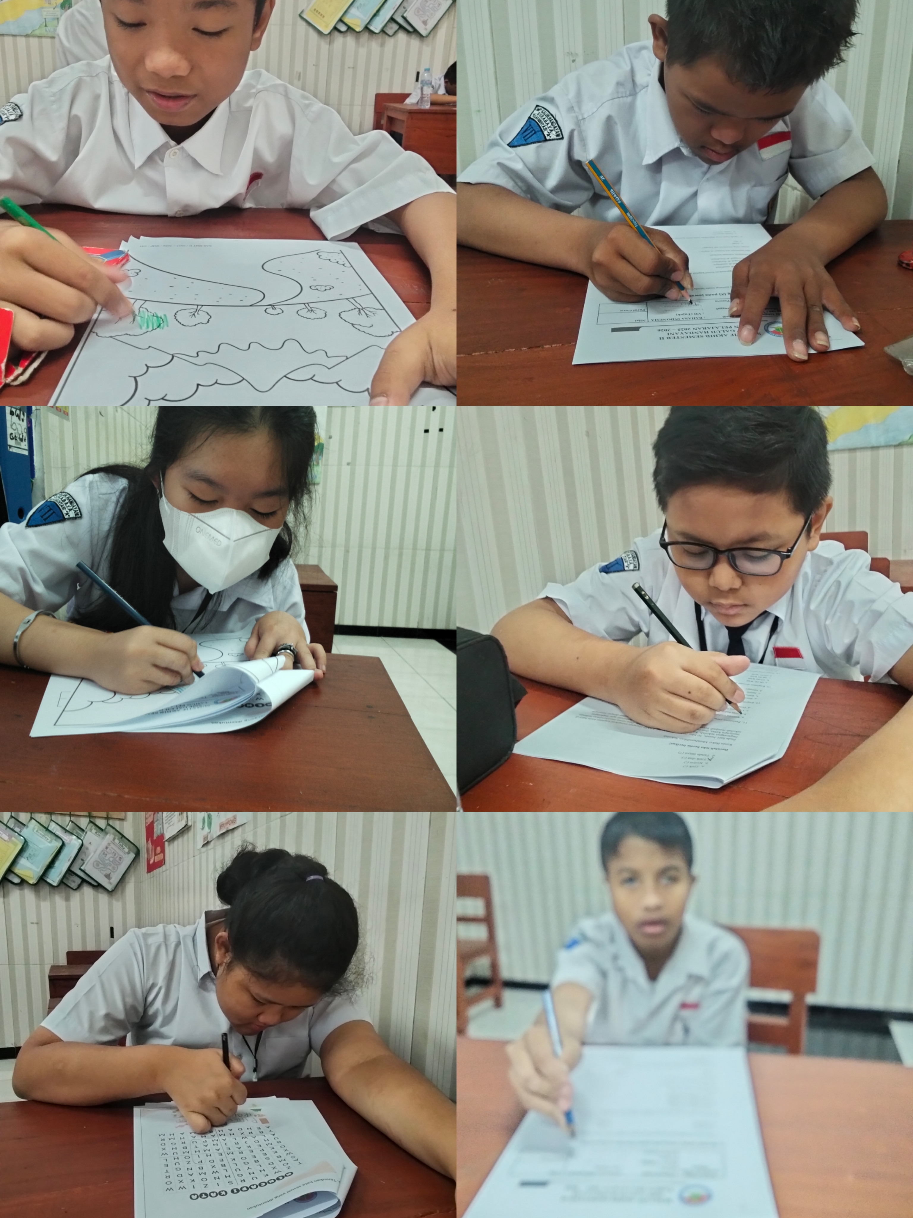 <p>Apel pagi,, berdoa,, mendampingi anak-anak ujia...