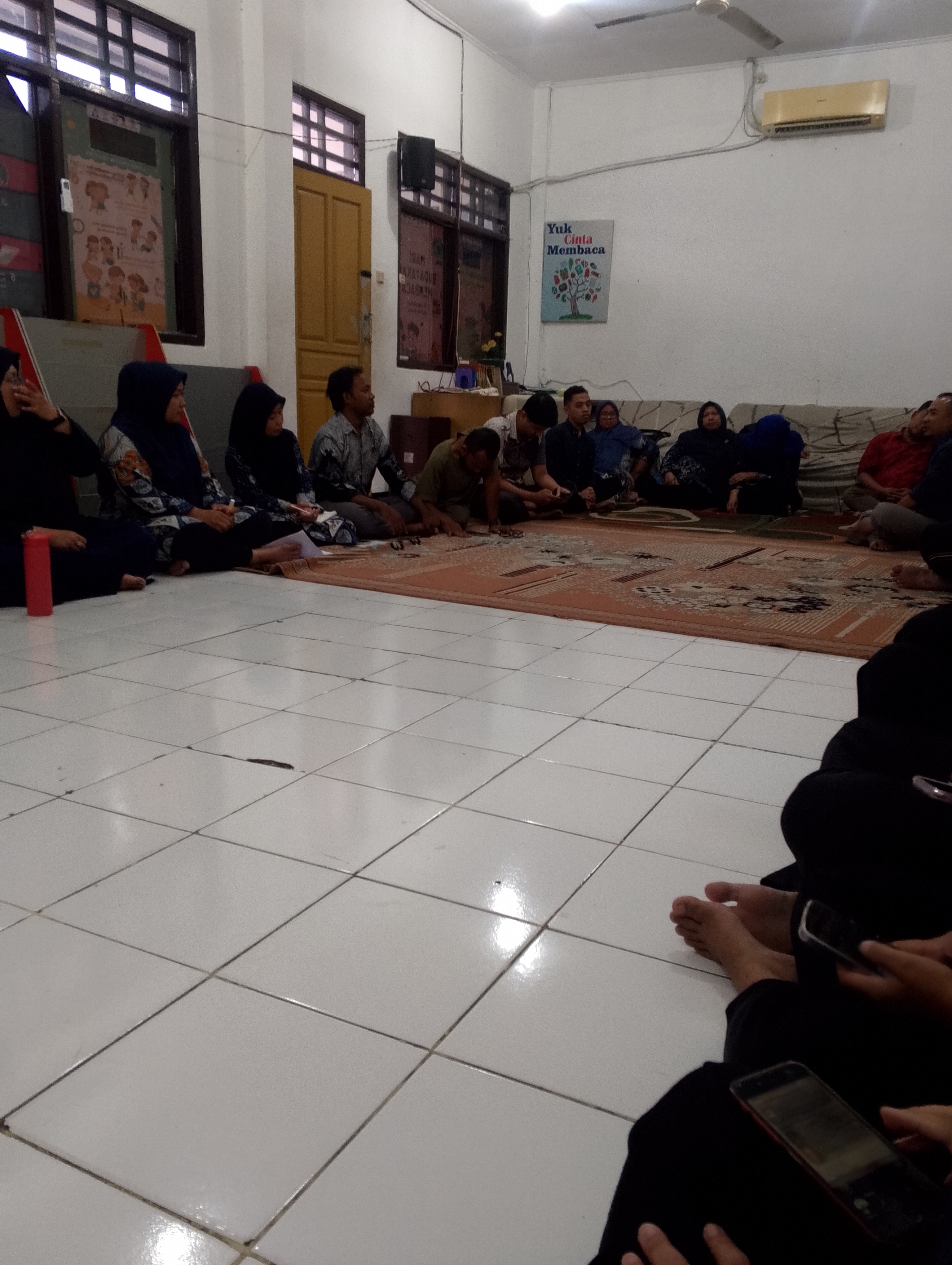 <p>Pembubaran panitia pentas karya dan kebersamaan...