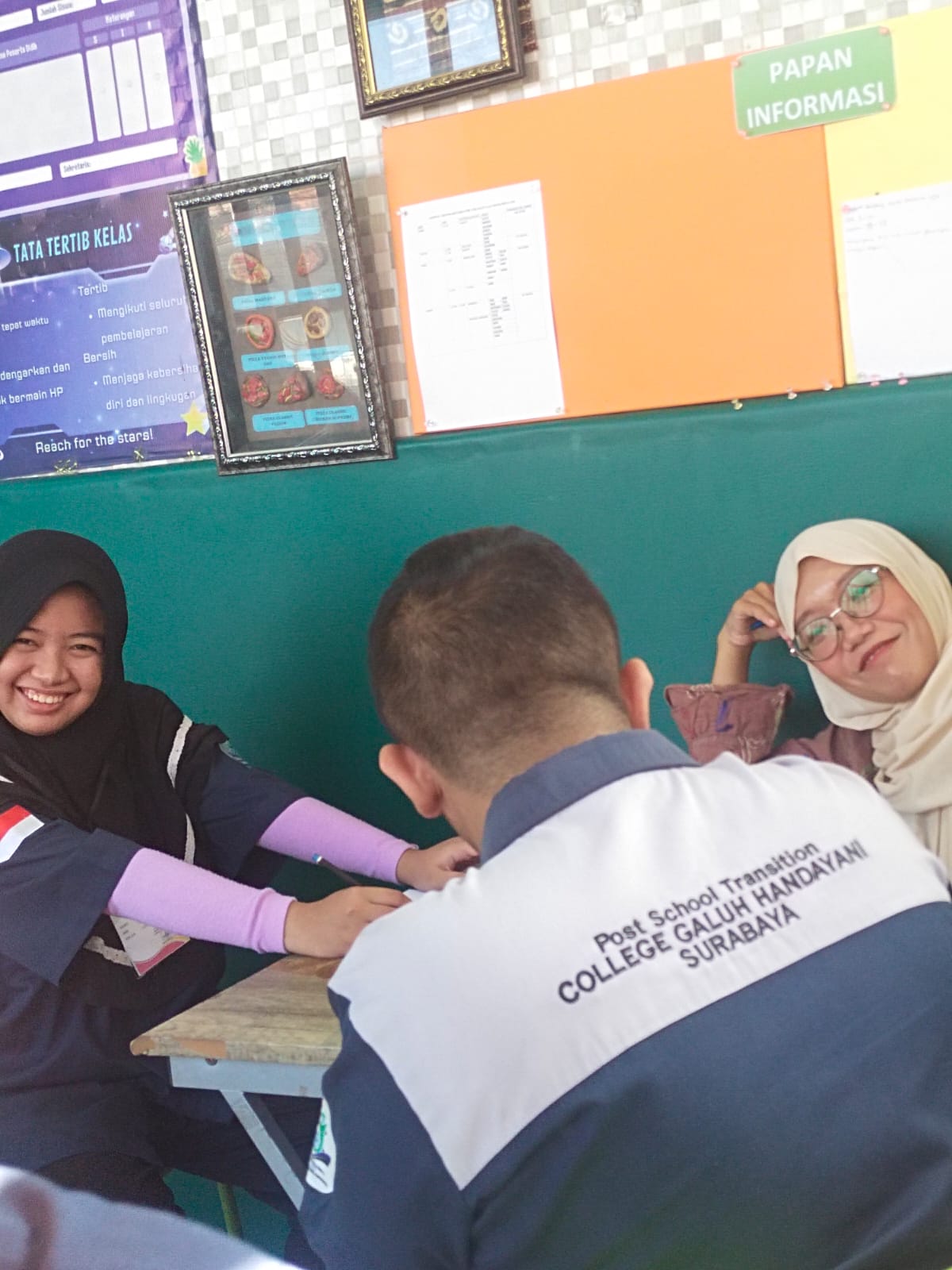 <p>Kegiatan PAS hari ketiga mendampingi Tisya, Ray...