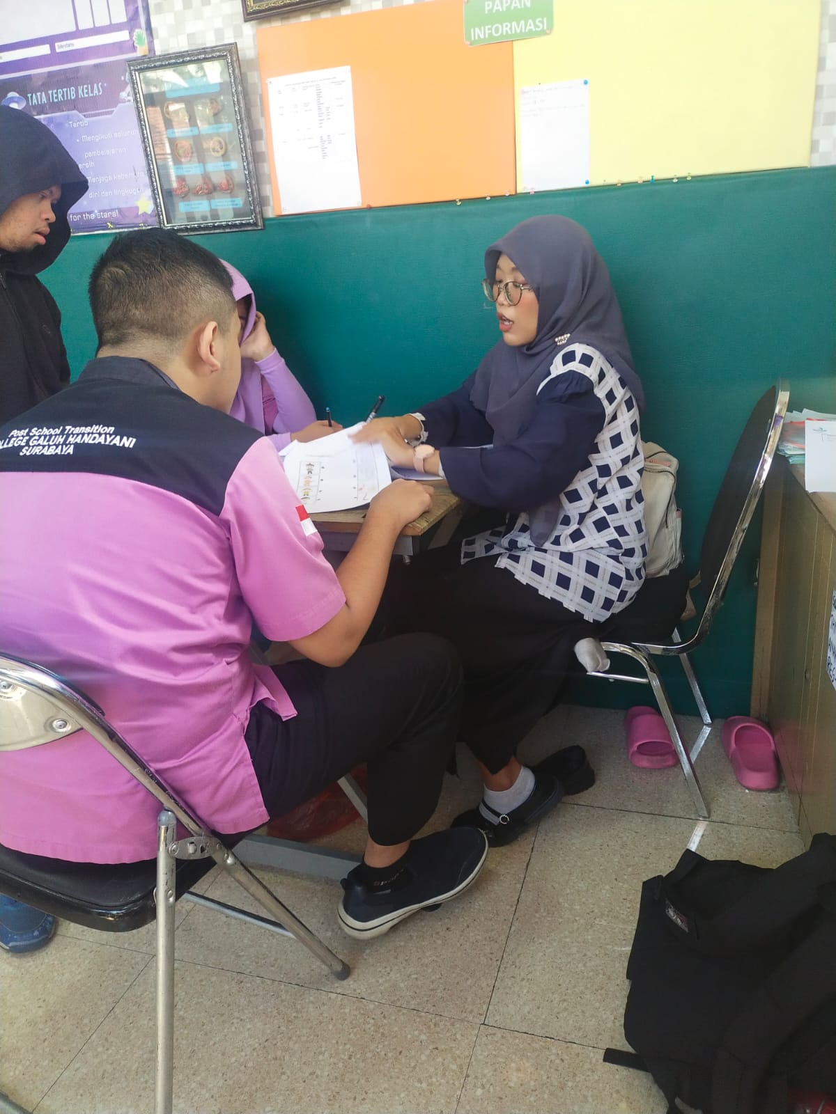<p>PAS hari keempat mendampingi tisya dan rayhan m...