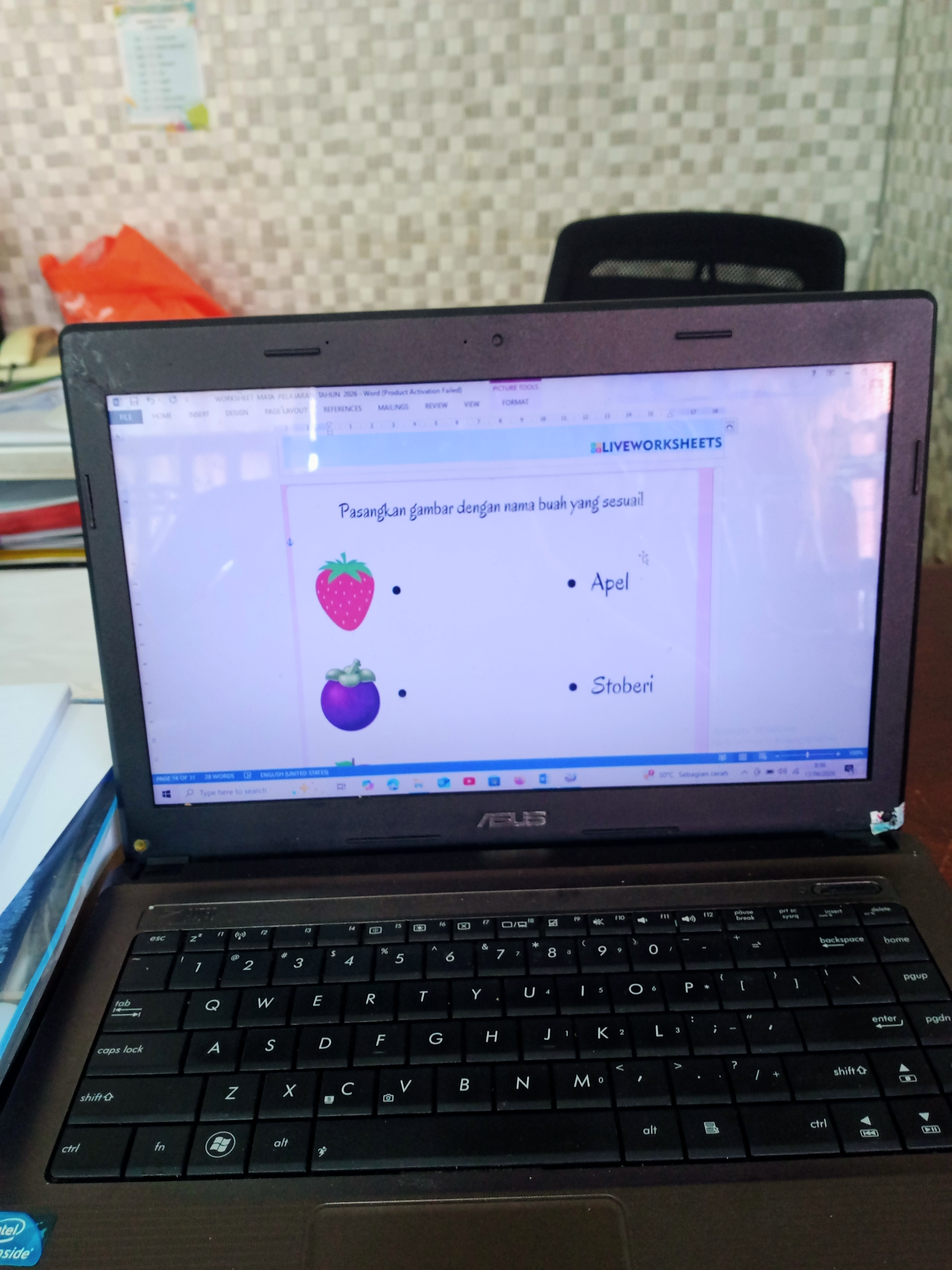 <p>Saya membuat worksheet untuk omisi tahun 2026-2...