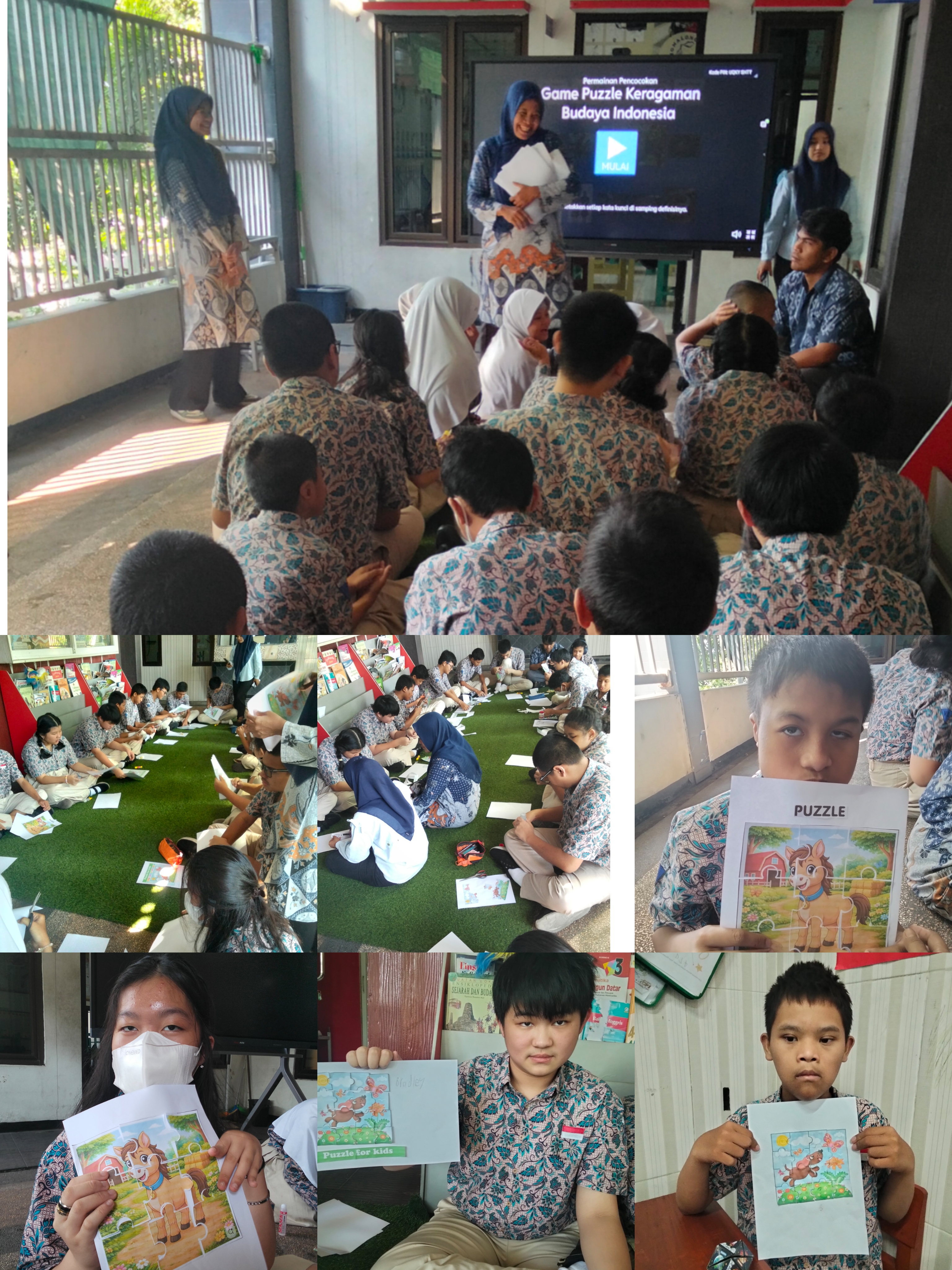 <p>Apel pagi,,,berdoa,,, mendampingi anak-anak keg...