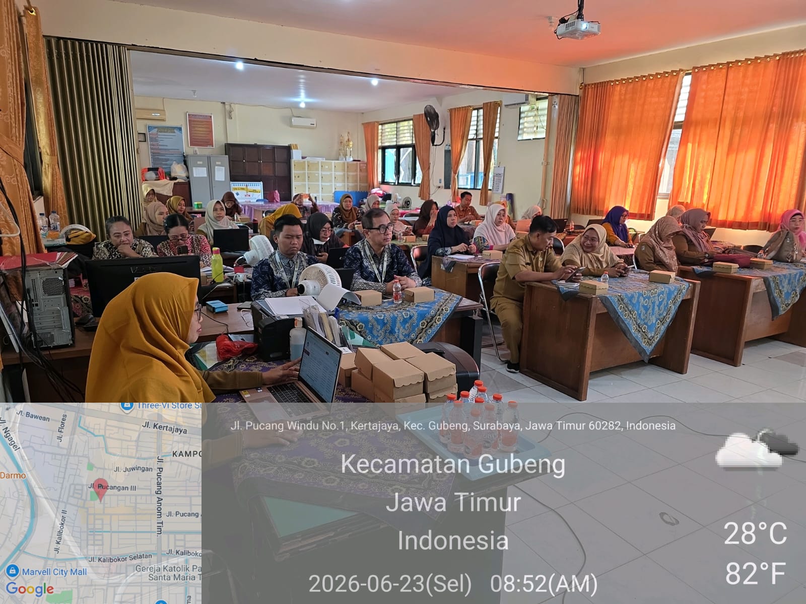 <p>Pembinaan kurikulum oleh Pengawas kecamatan Gub...