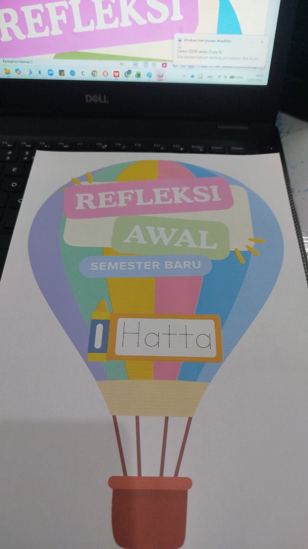 <p>membuat media pembelajaran untuk murid </p>