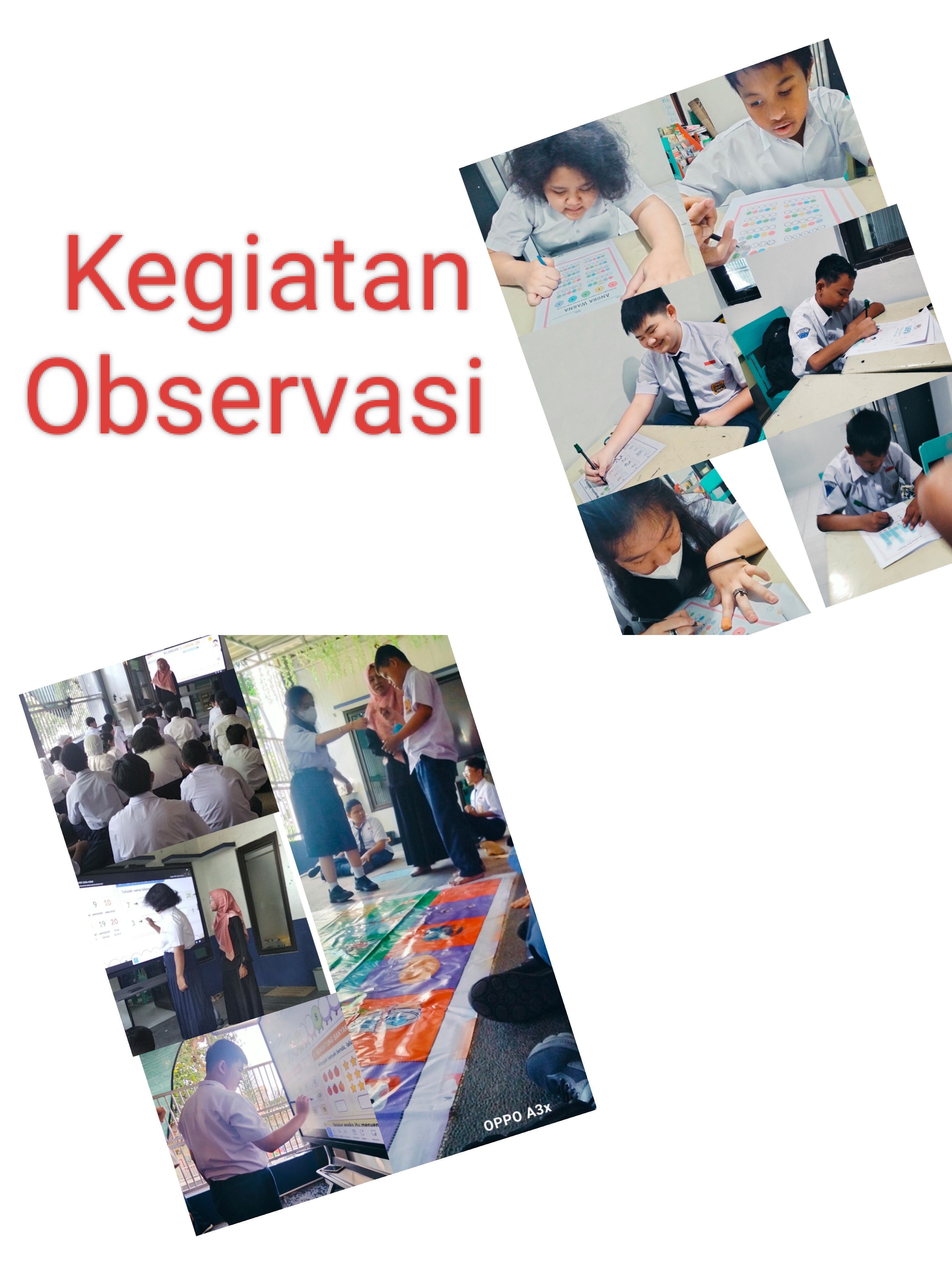 <p>Apel pagi,,,, berdoa,,,, mendampingi anak-anak...