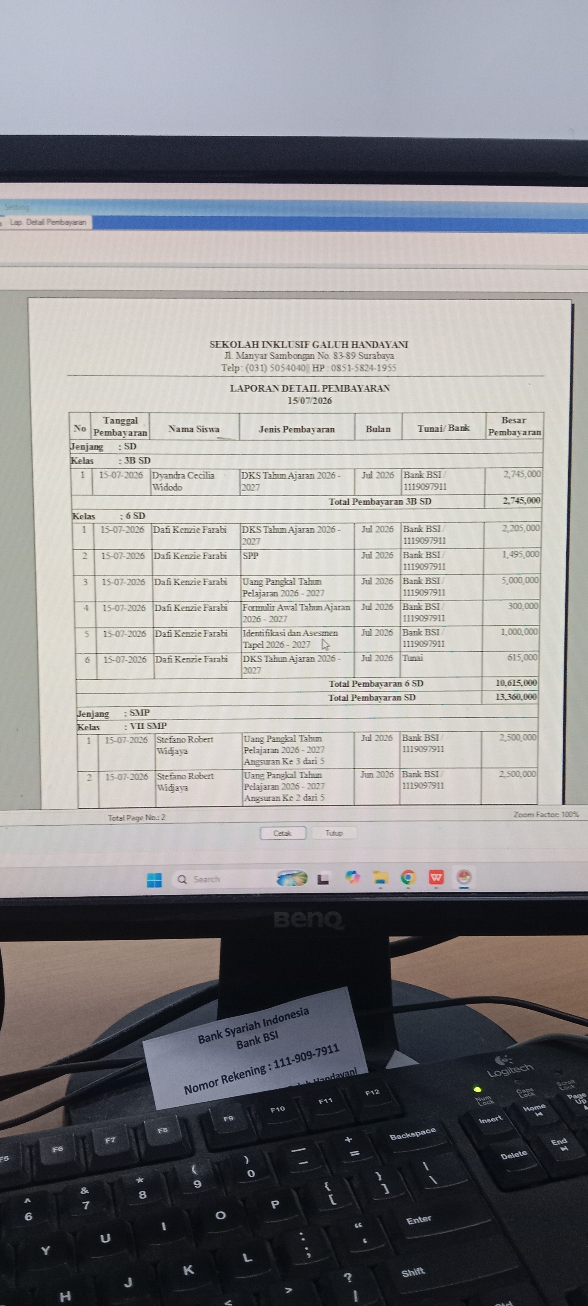 <ol><li>Pelayanan pembelian seragam dll</li><li>Pr...