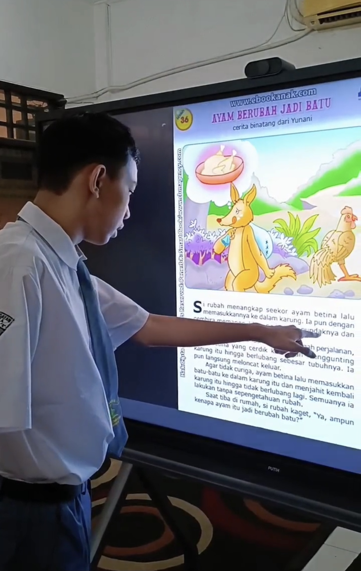 <p>Melaksanakan kegiatan RASI (Rabu Literasi) deng...