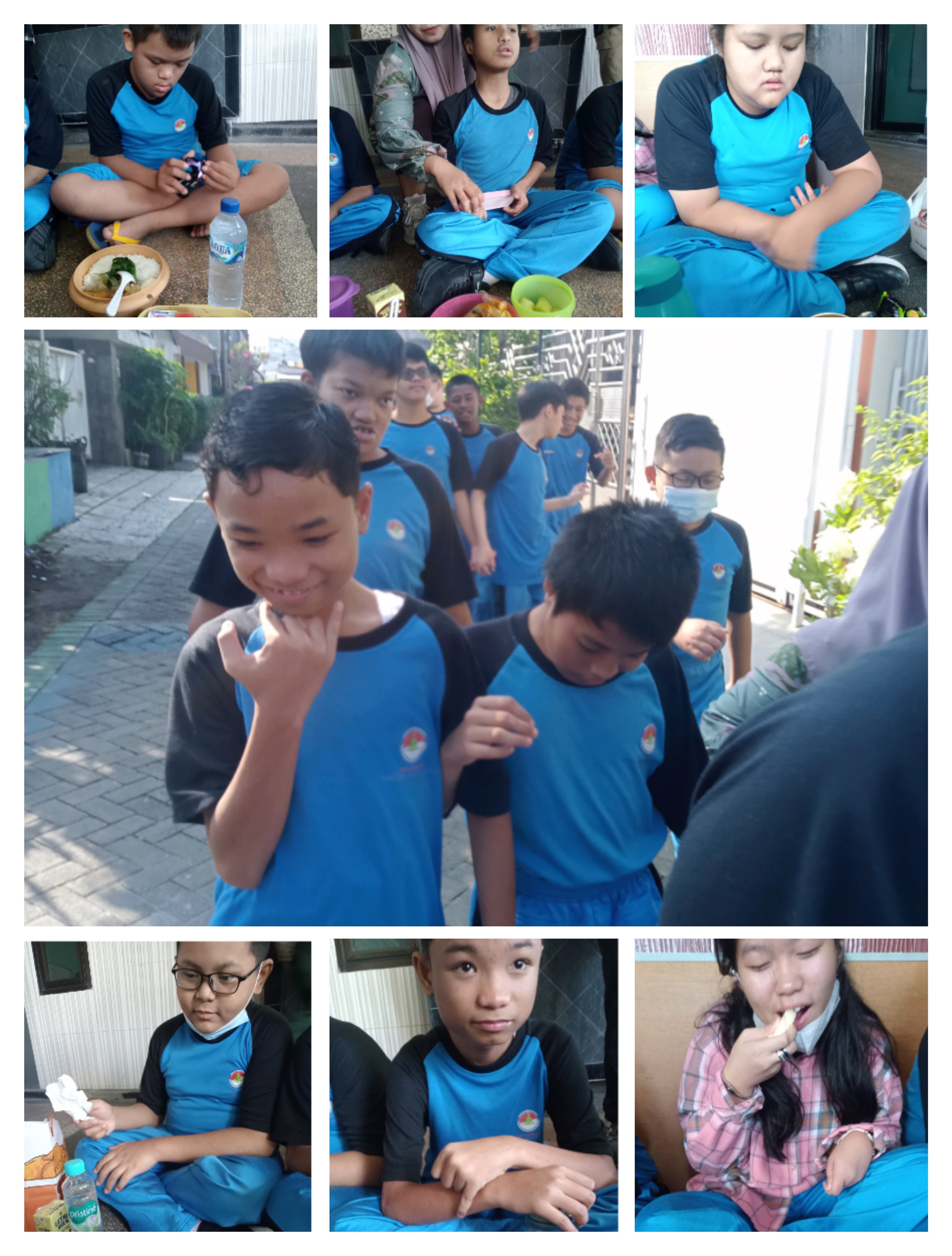 <p>Makan 4 sehat 5 sempurna dan Olahraga </p>