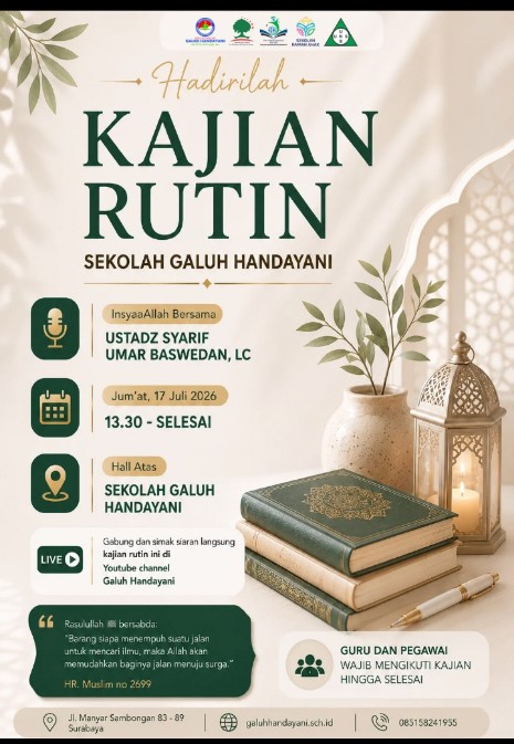 <p>Mengikuti kalian rutin Ustadz Syarif Baswedan L...