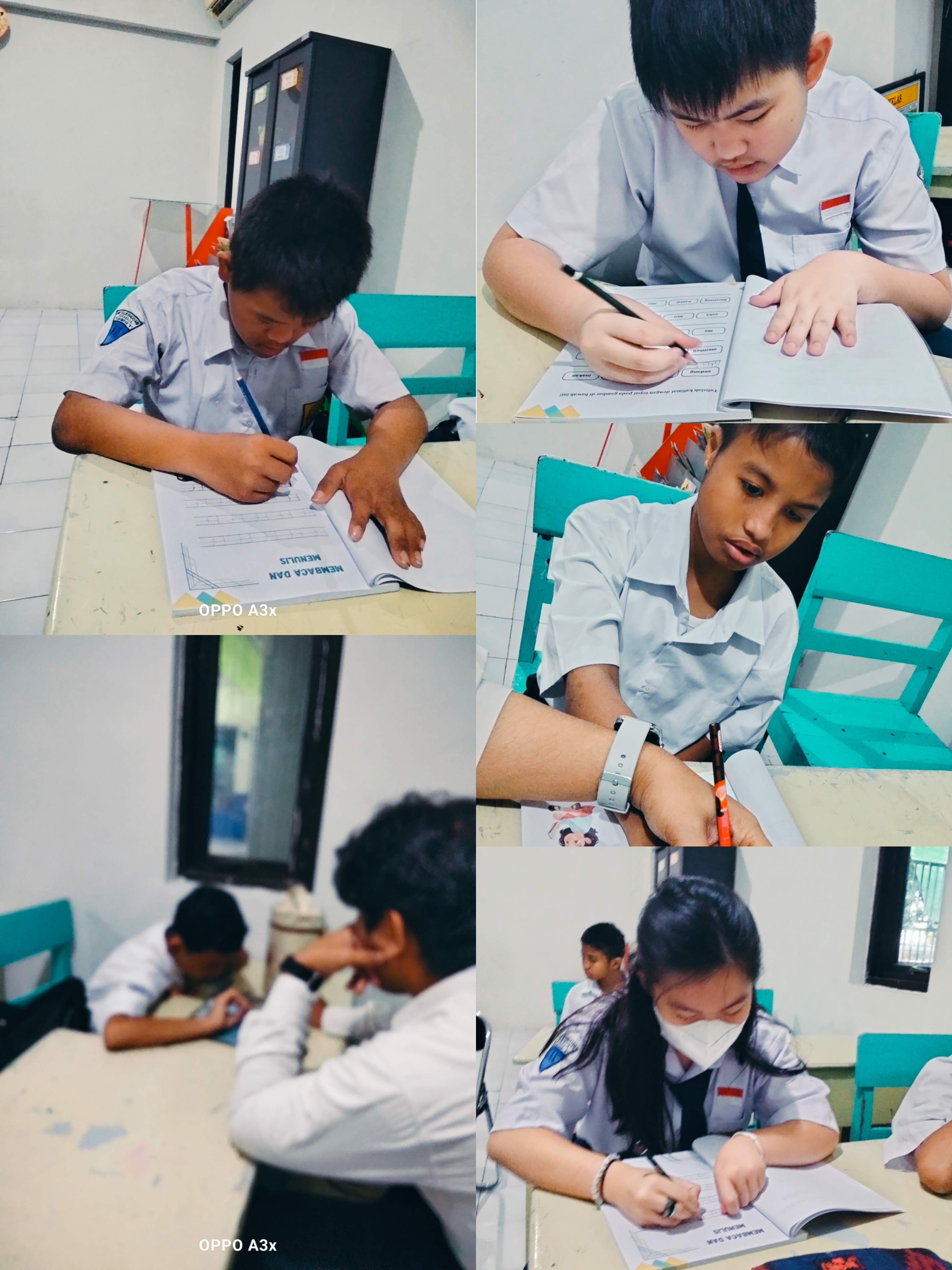 <p>Apel pagi,,,, berdoa,,, mendampingi anak-anak s...
