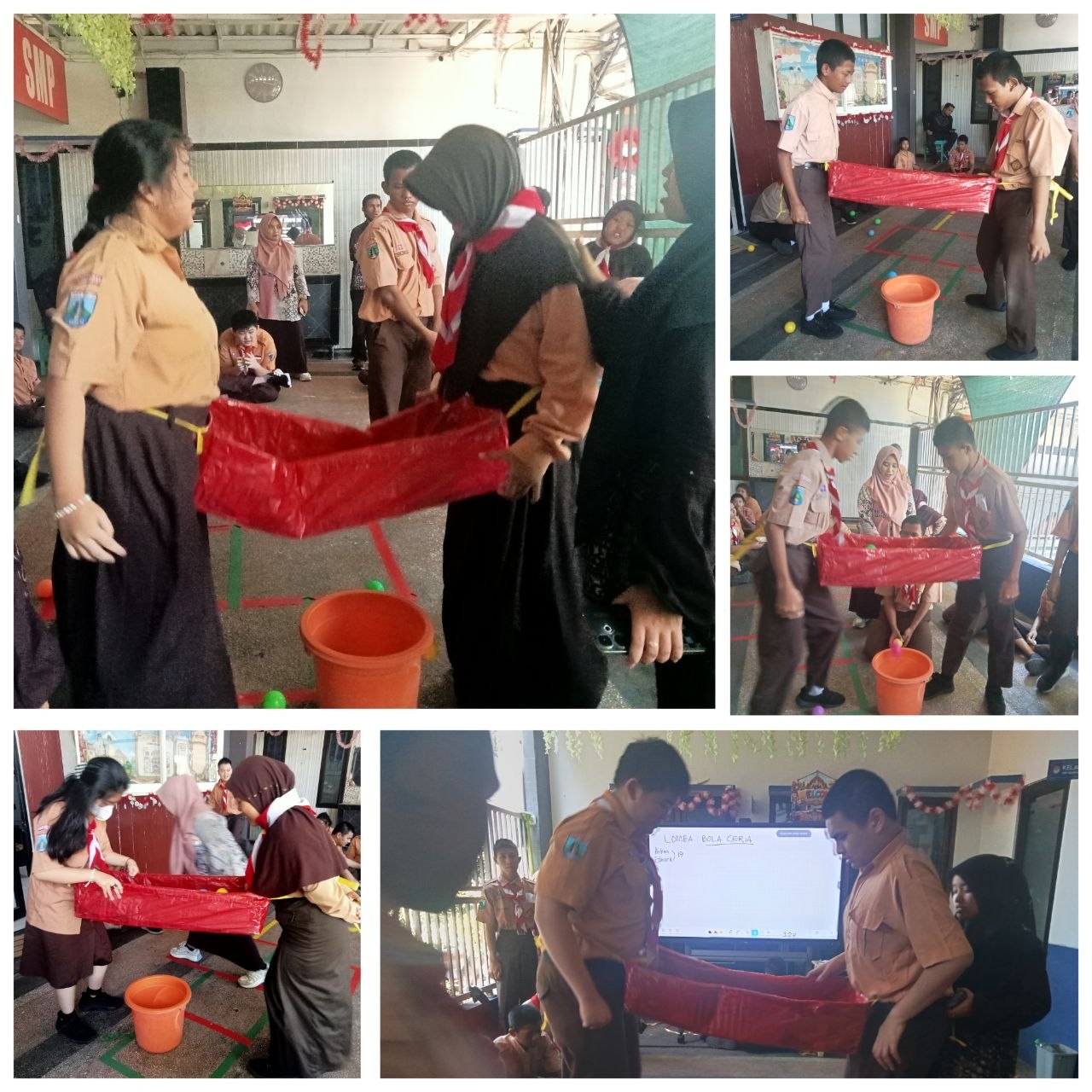 <p>Mendampingi siswa-siswi mengikuti lomba peringa...