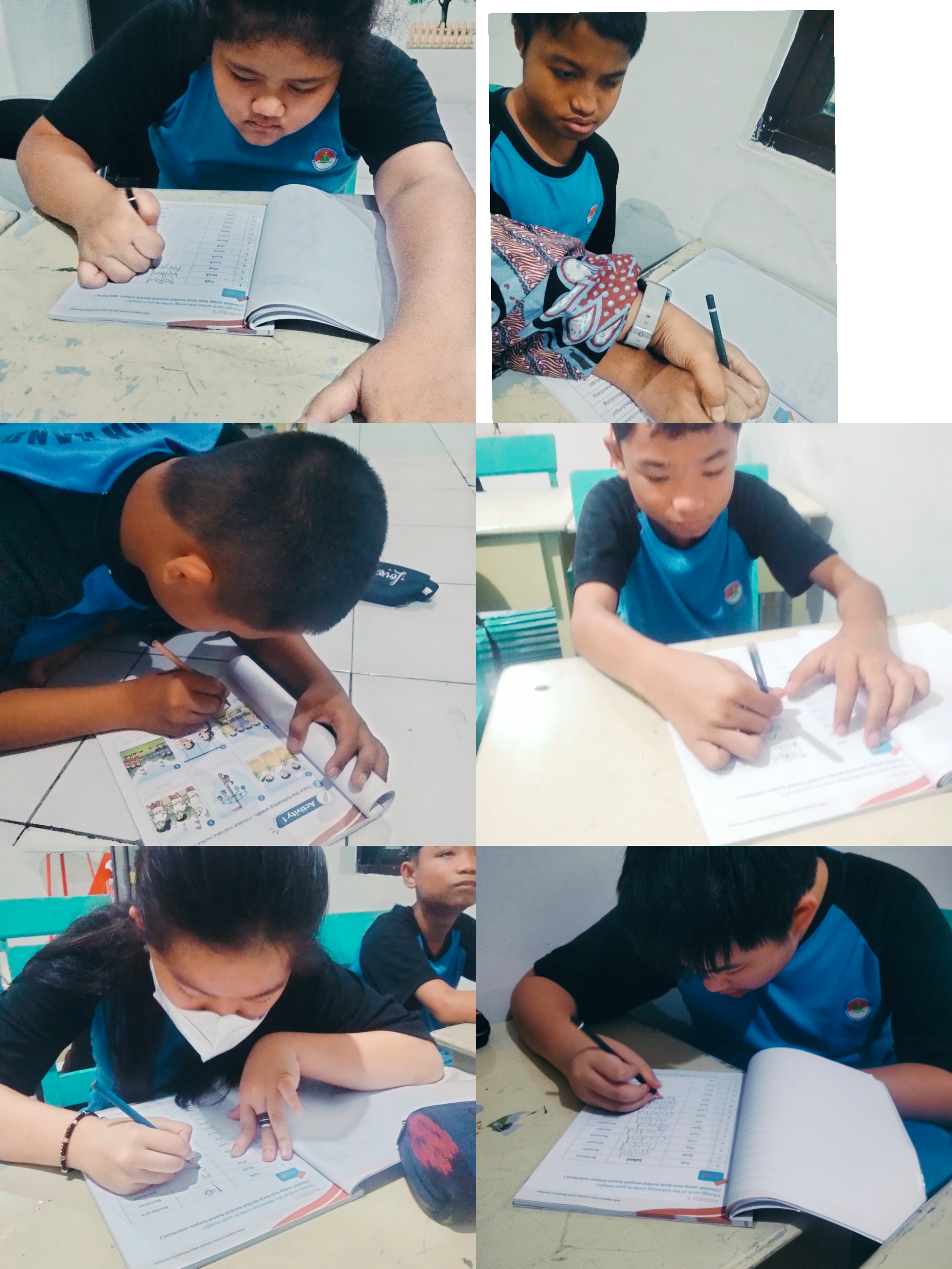 <p>Apel pagi,,, berdoa,,, mendampingi anak-anak sa...