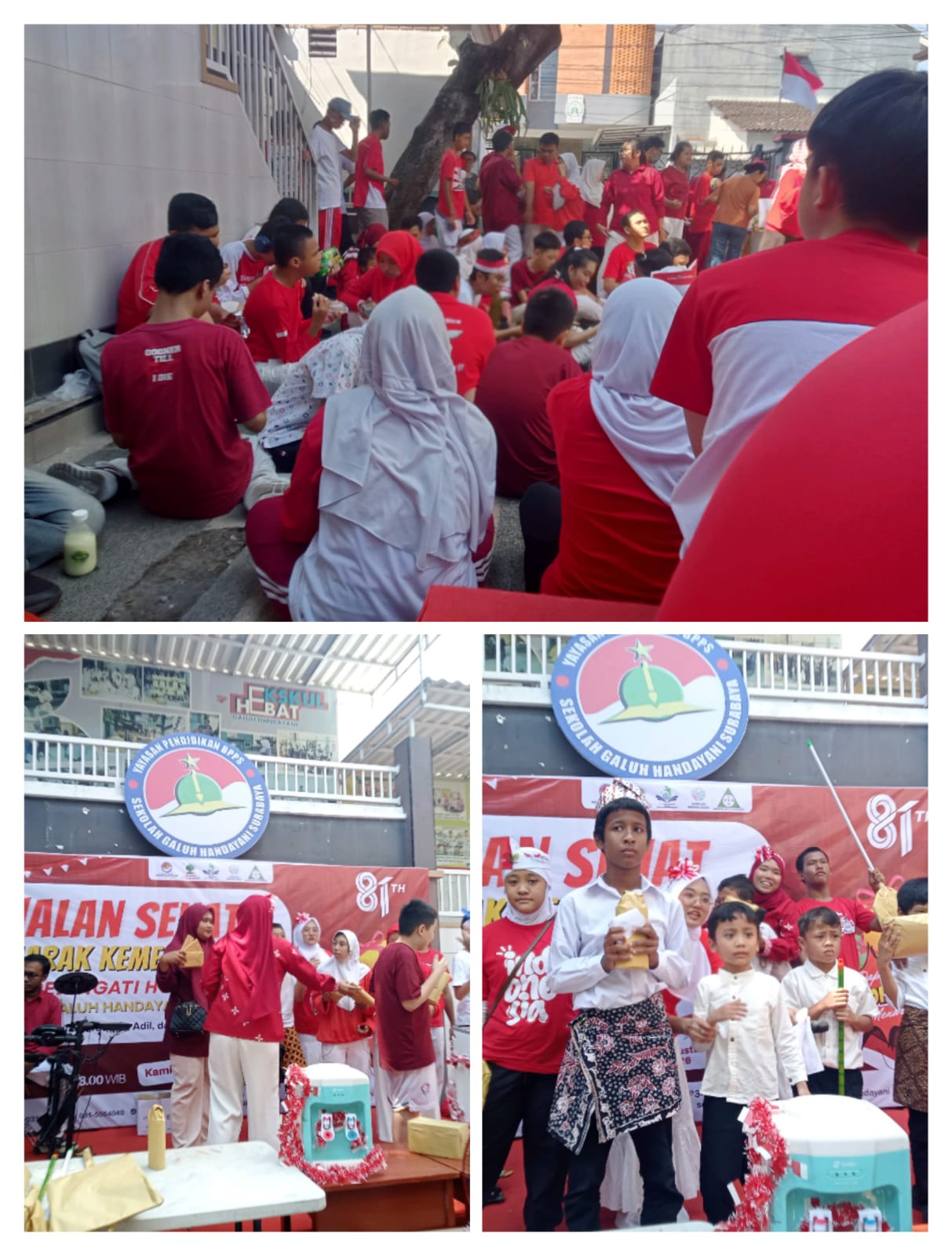 <ul><li>Membantu menyiapkan dan menata hadiah door...