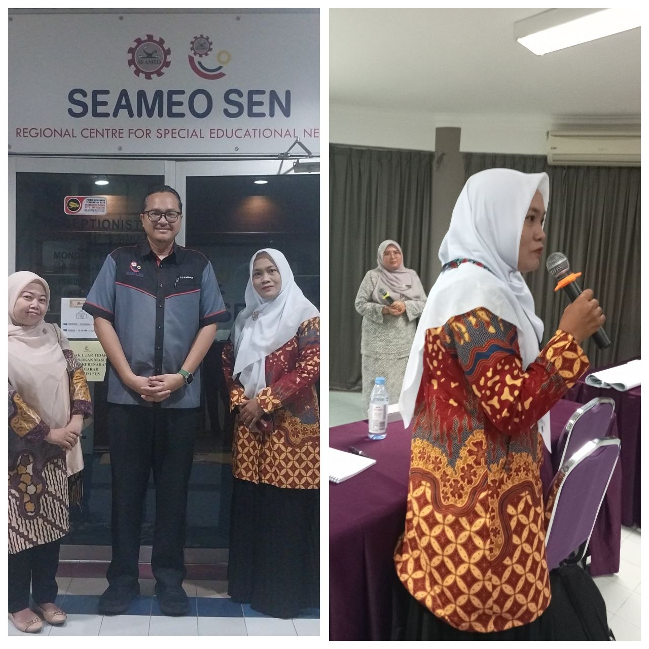 <p>Mengikuti pelatihan di Sea Meo Sen, Malaysia </...