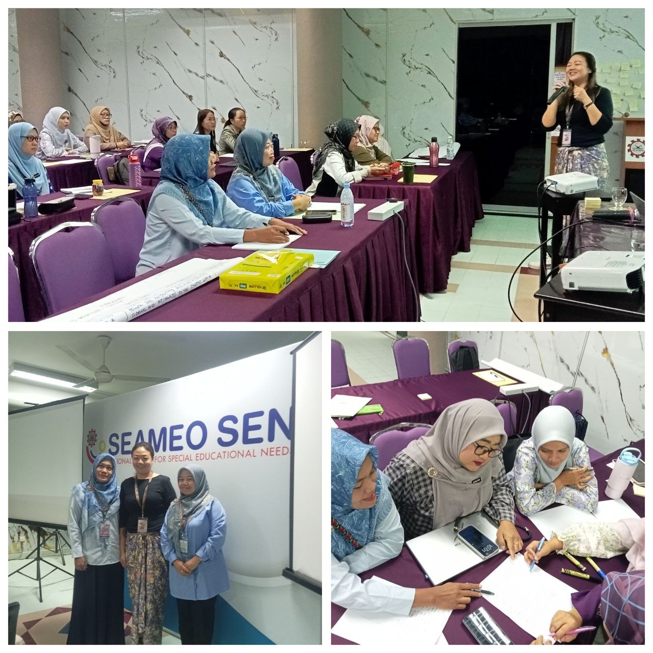 <p>Pelatihan guru dari Seameo Sen di Melaka Malays...