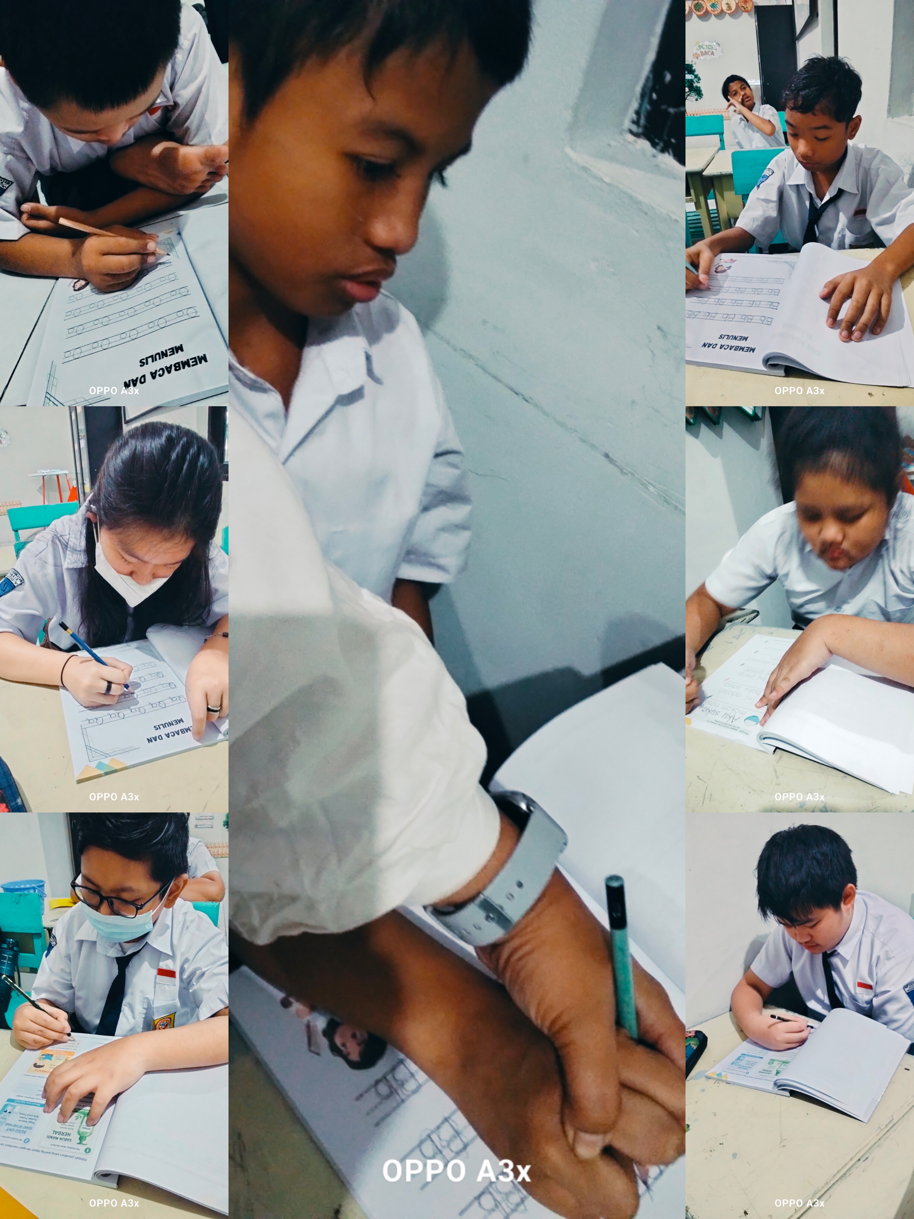 <p>Apel pagi,,, berdoa,,, mendampingi anak-anak sa...