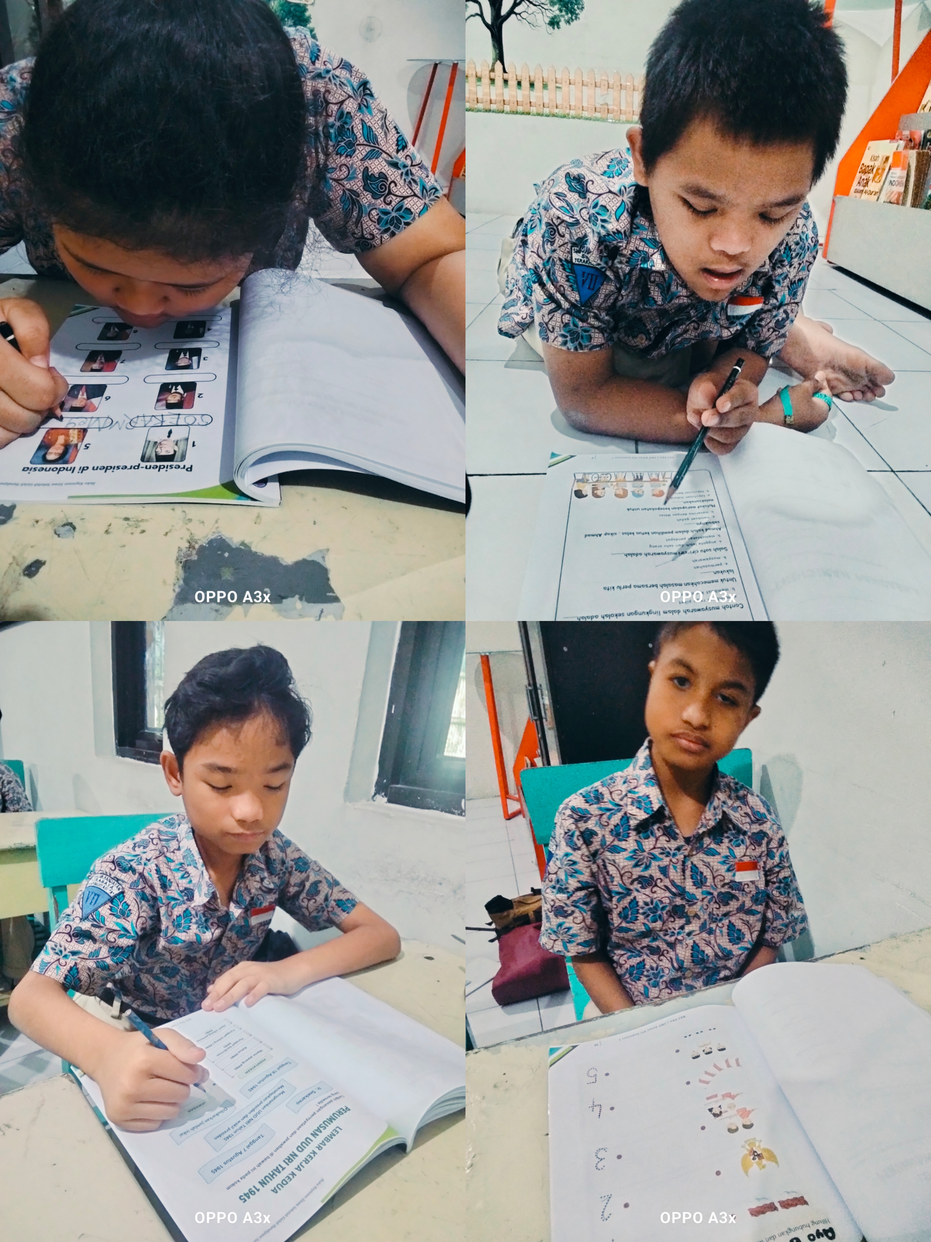 <p>Apel pagi,,,, berdoa,,, mendampingi anak-anak s...