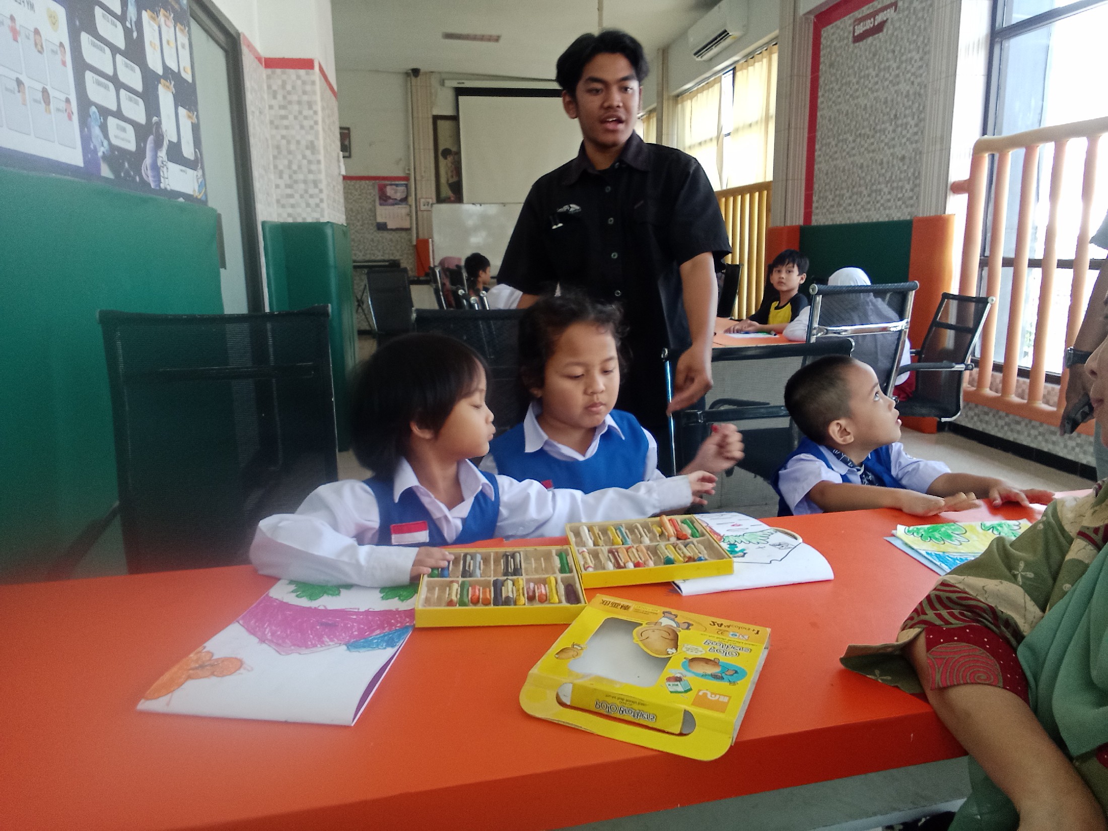 <p>Pendampingan siawa slm kegiatan extra melukia</...