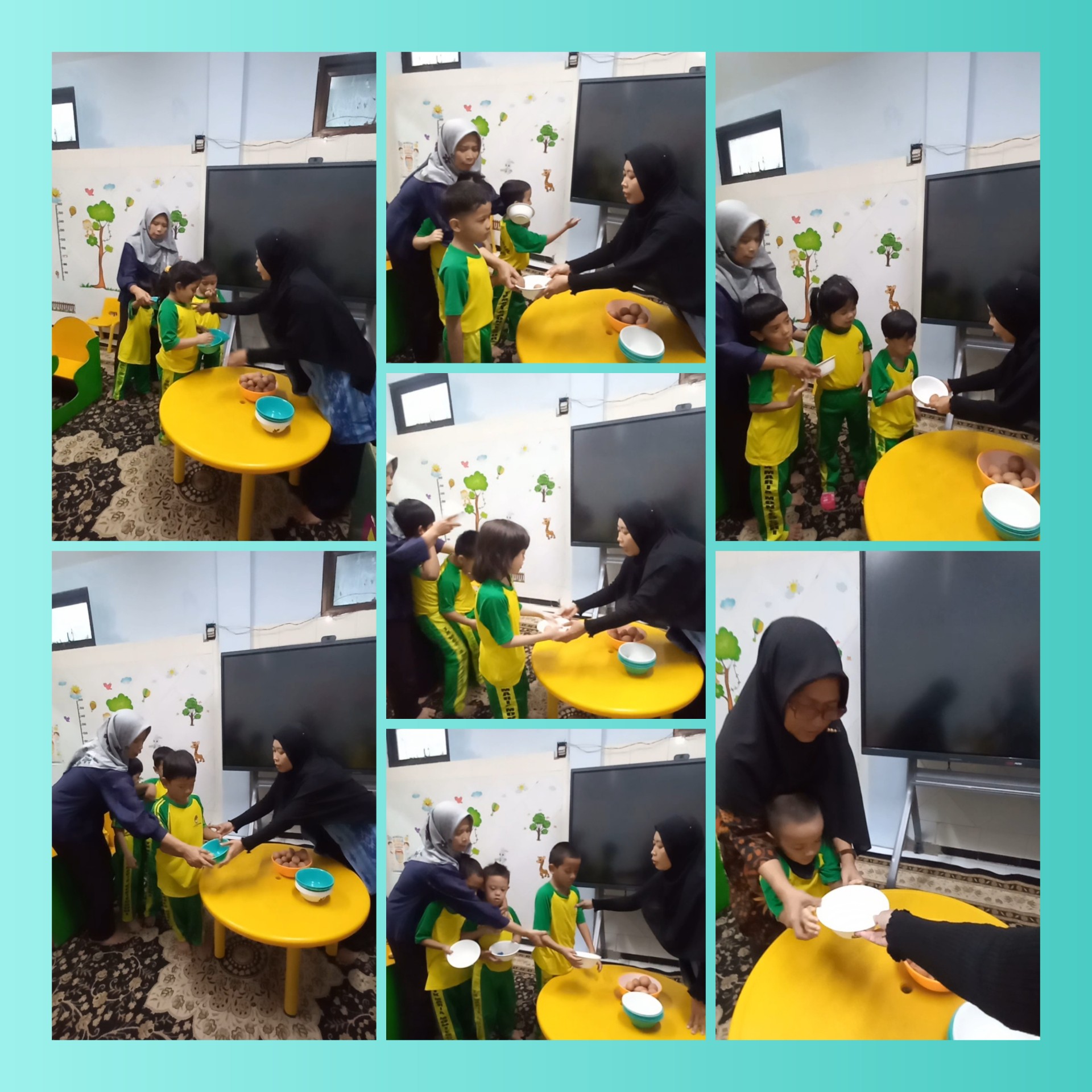 <p>PMT (Pemberian Makan Tambahan) menu Telur rebus...