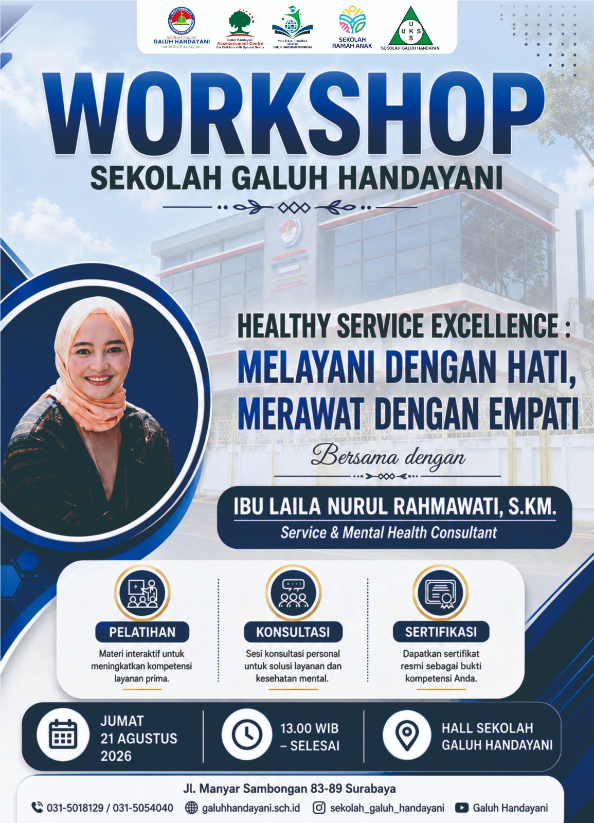 <ol>
<li>Monitoring kebersihan lingkungan sekolah<...