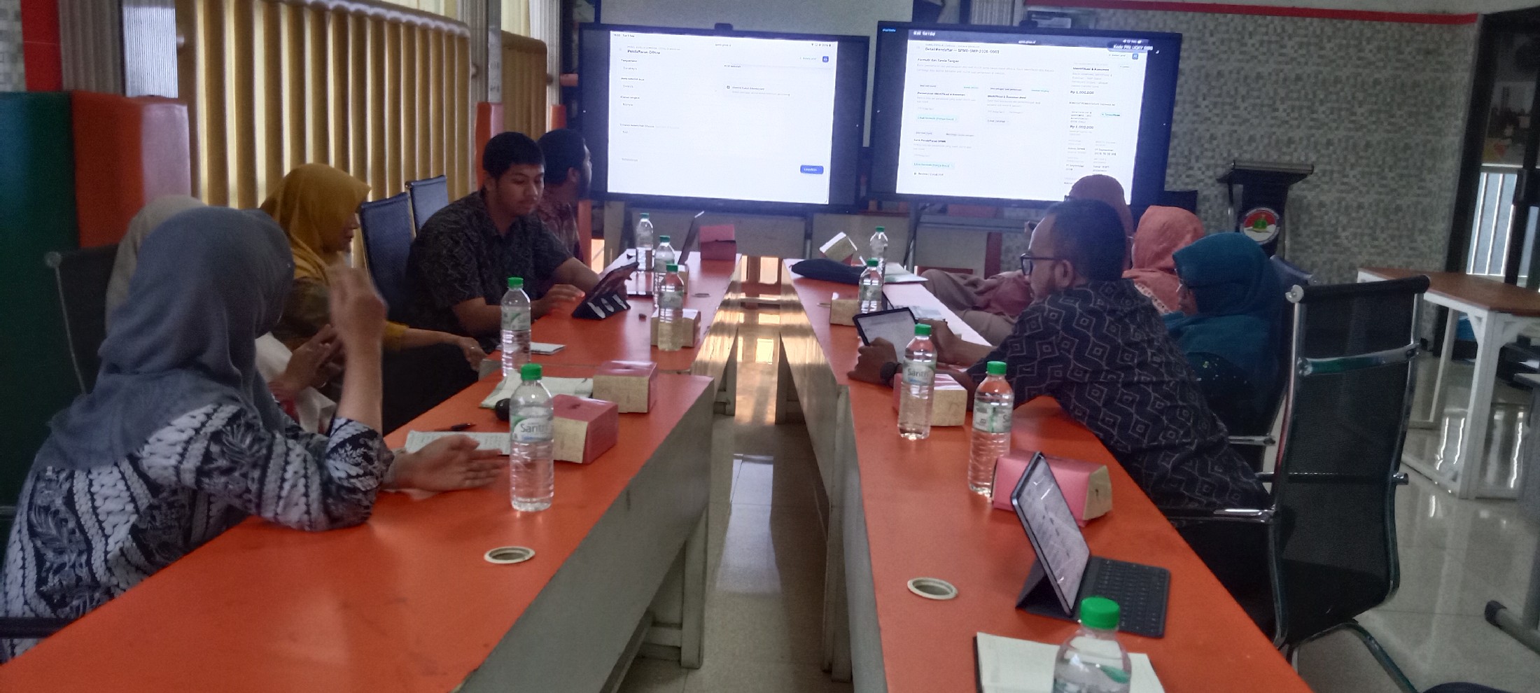 <p>Menghadiri rapat lanjutan terkait persiapan SPM...