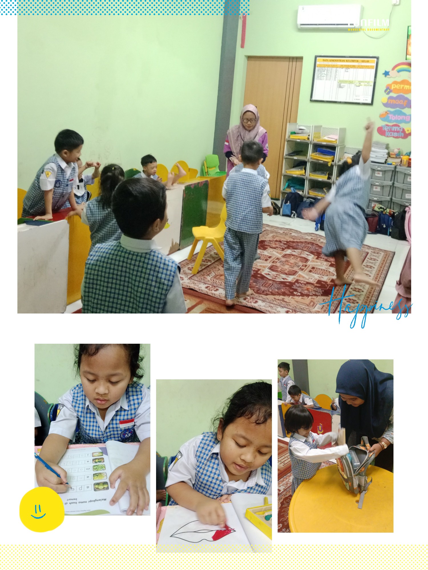 <p>Membantu kegiatan belajar dan pendampingan tiap...