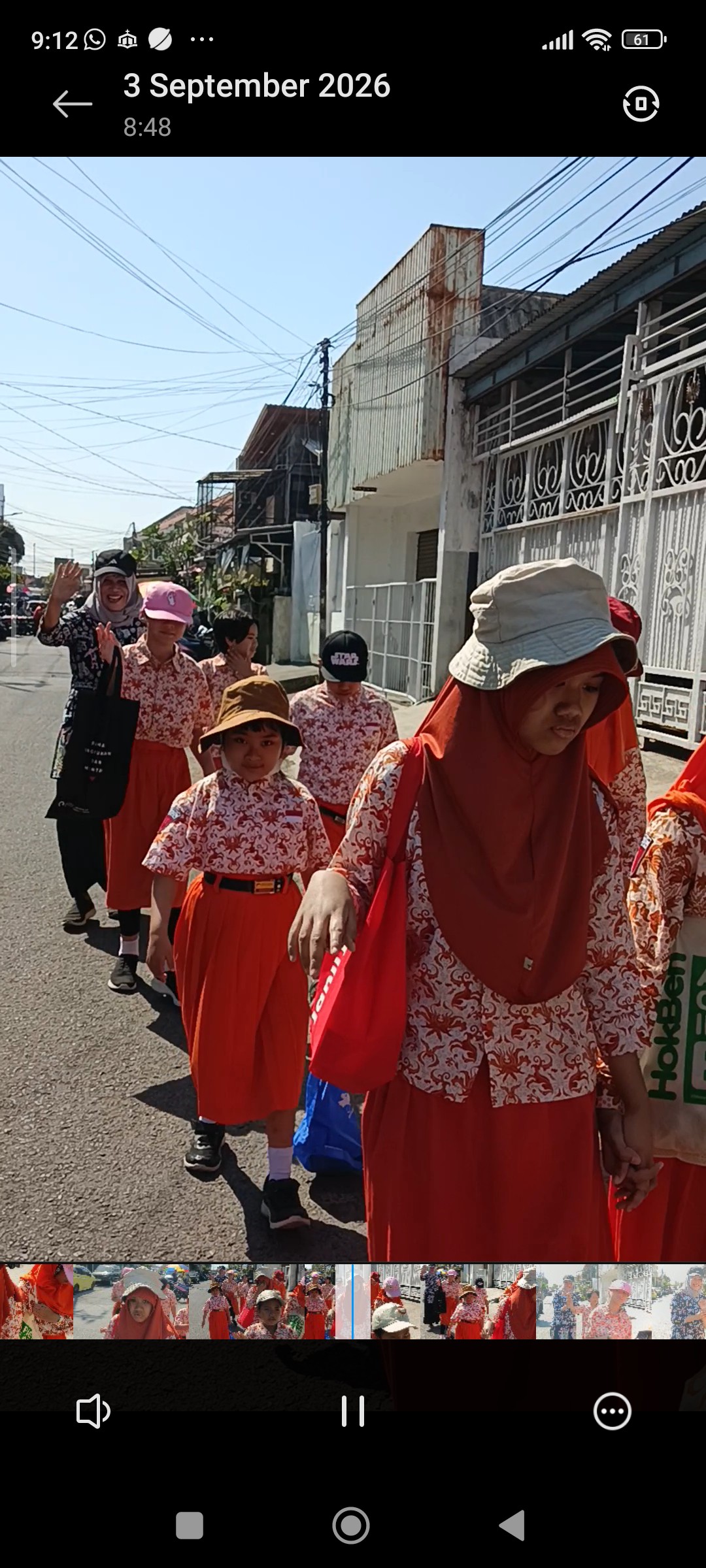 <p>Pendampingan pembelajaran market day siswa kela...